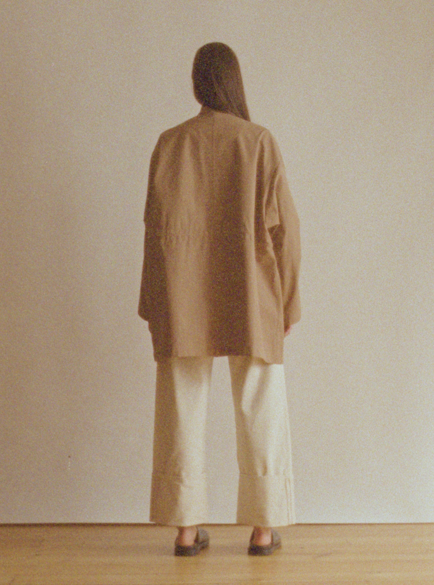 Fold Up Jean - Alabaster Twill Denim