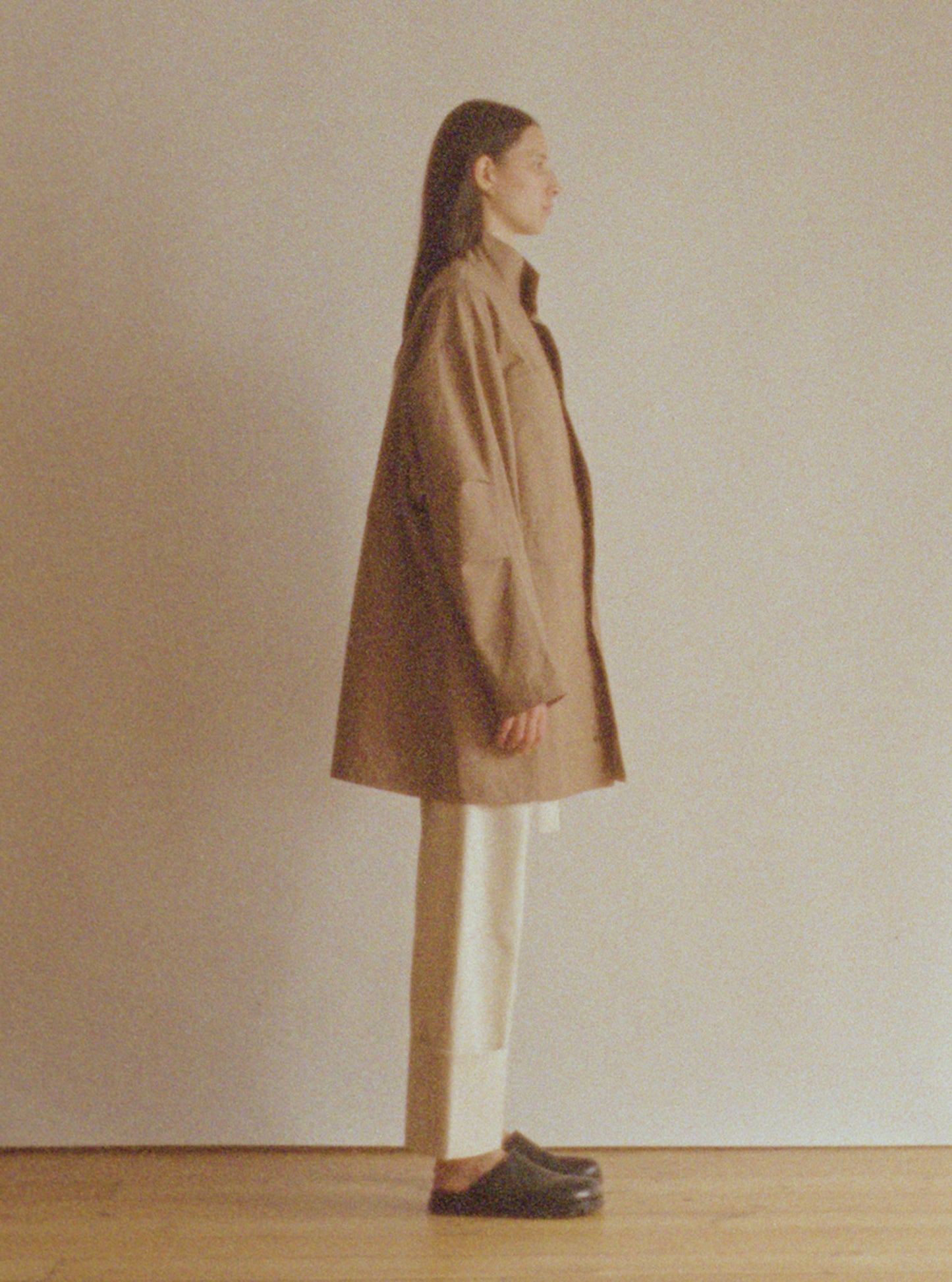 Fold Up Jean - Alabaster Twill Denim