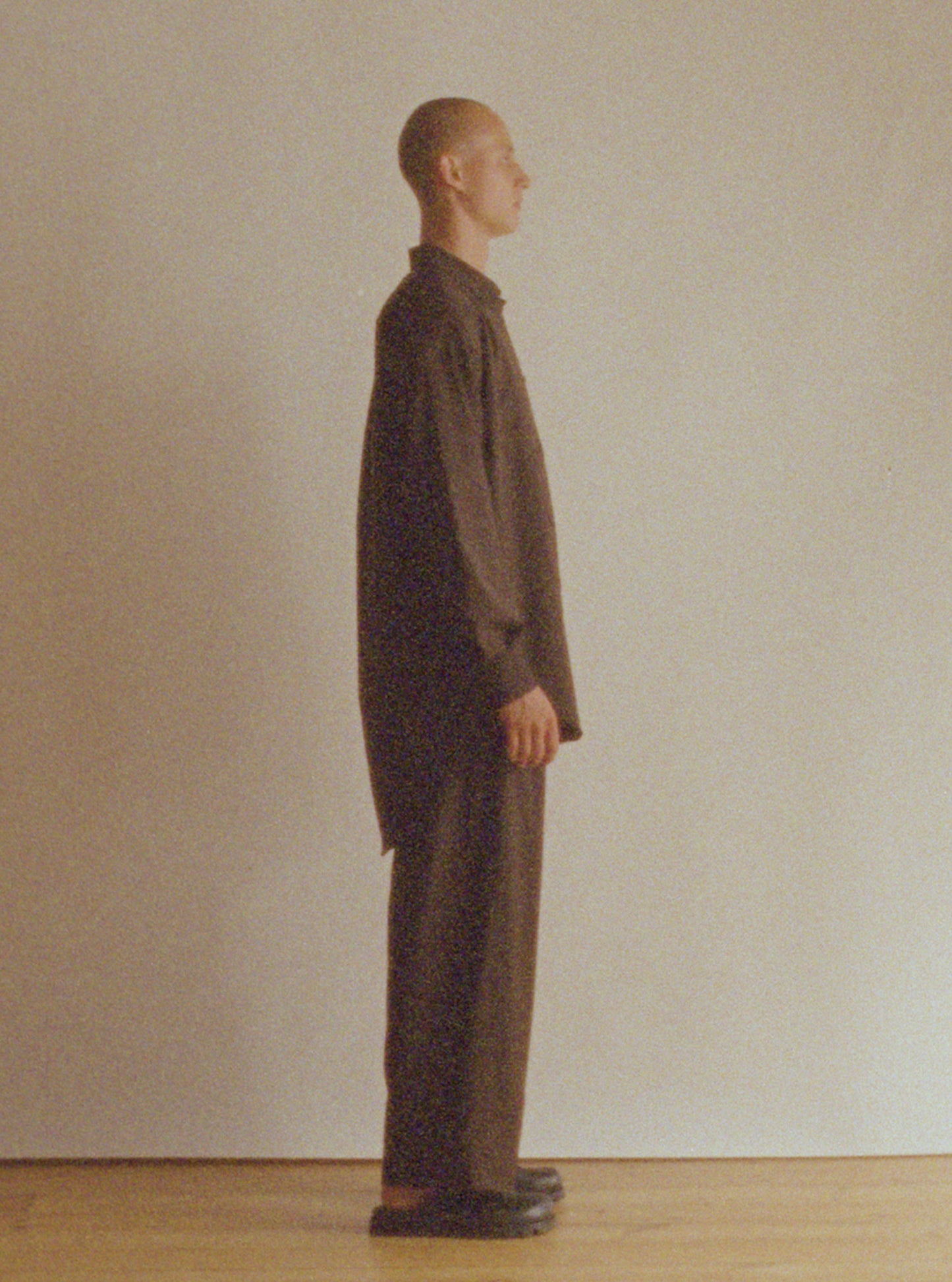Single Pleat Trousers - Cacao Tropical Suiting