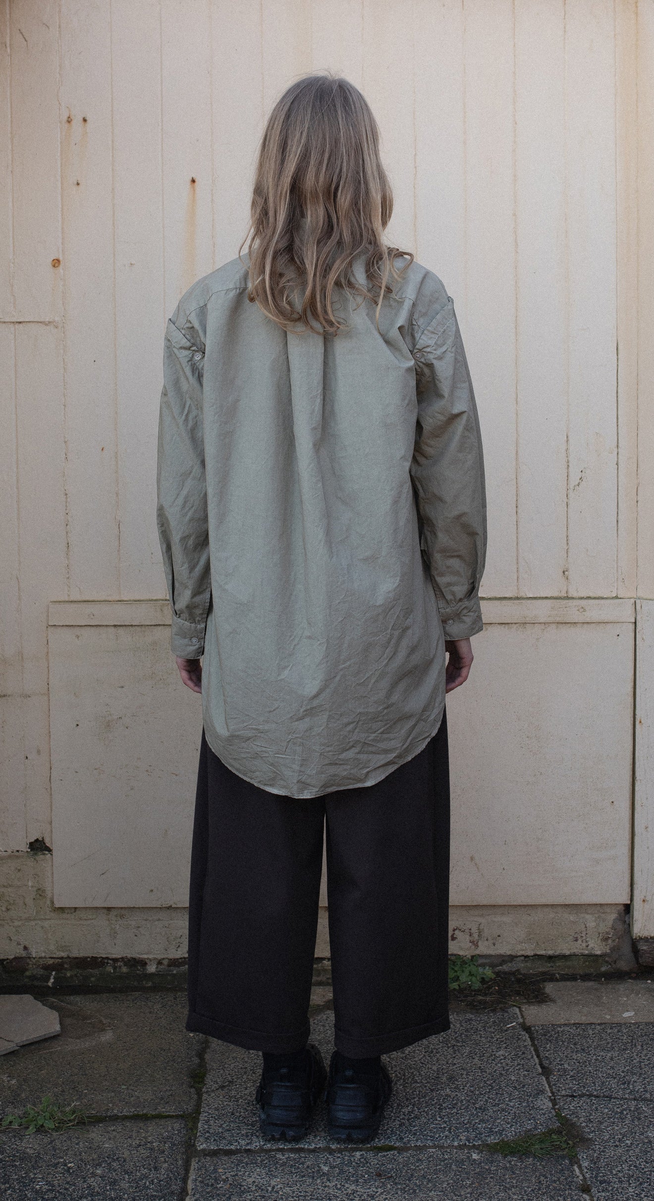Arbour Shirt - Linden Green Cotton
