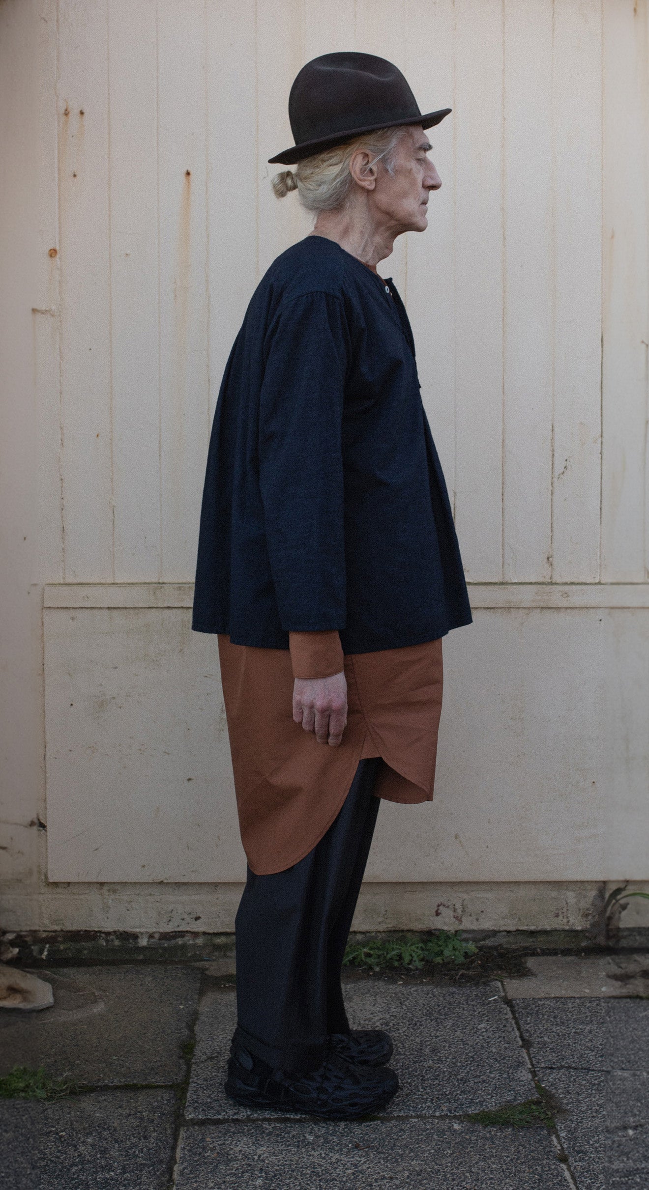 Henley Shirt - Ink Brushed Cotton