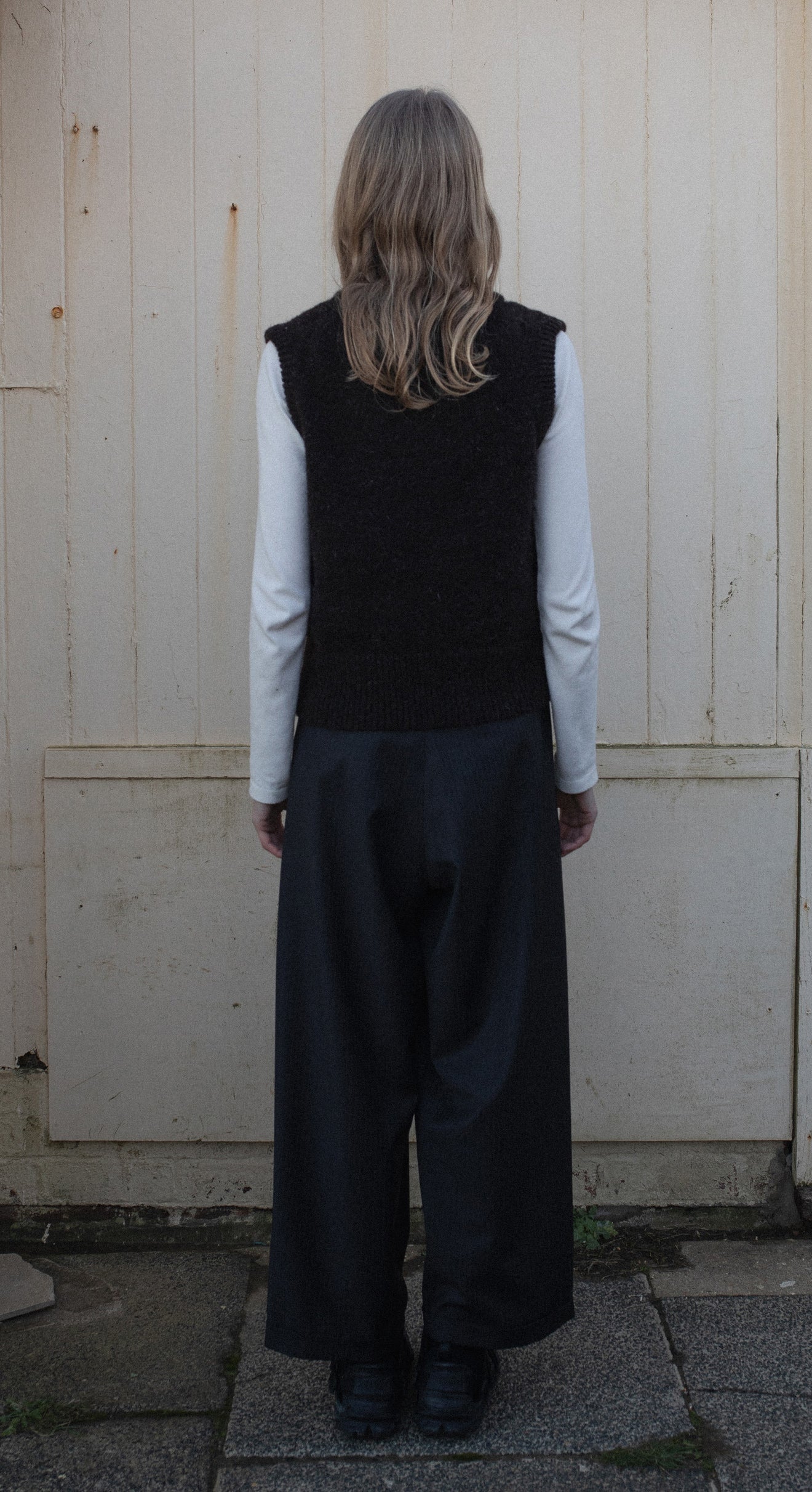 Double pleat trousers- Fine Wool