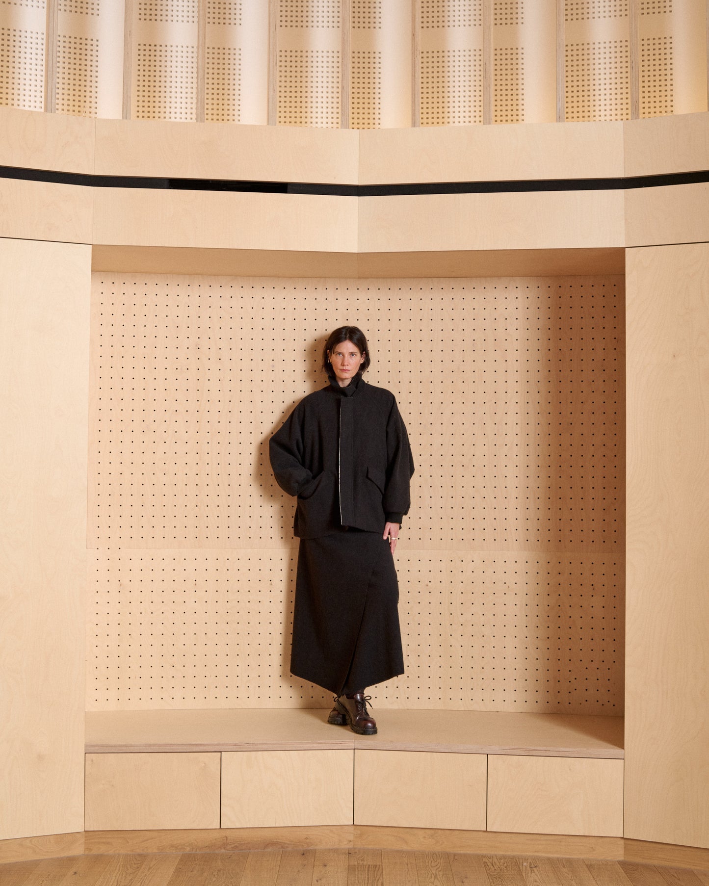 Dalta Jacket - Carbon Washed Wool - Pre Order