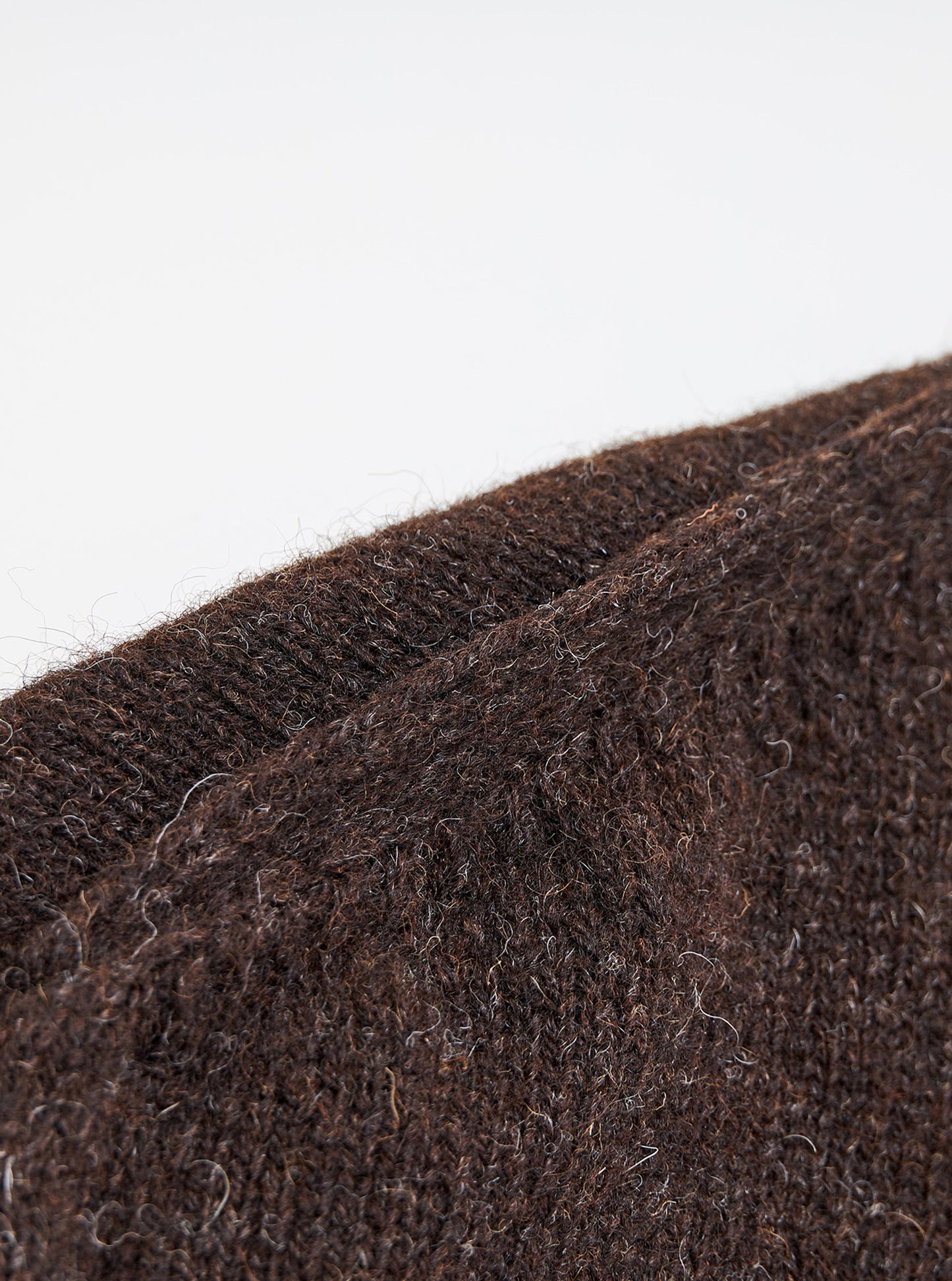 Crew Neck Jumper - Welsh Black Wool