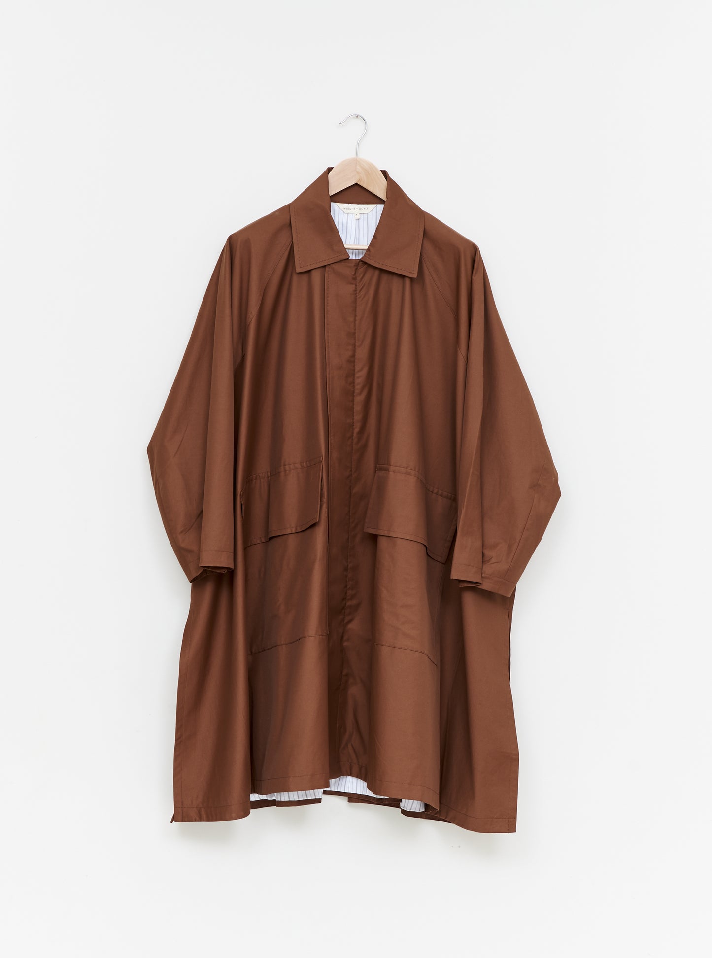 Harri Coat - Tobacco Technical Twill