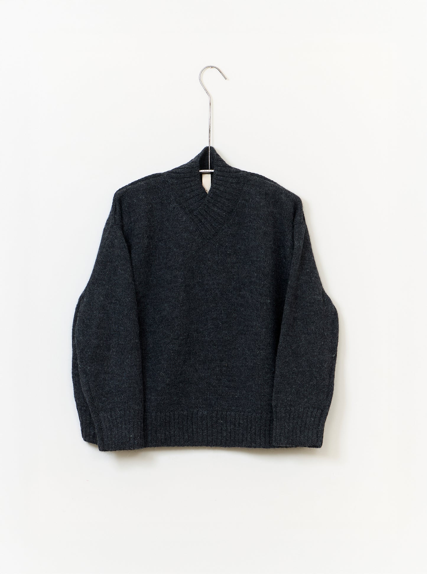 Krefeld Jumper - Charcoal Wool