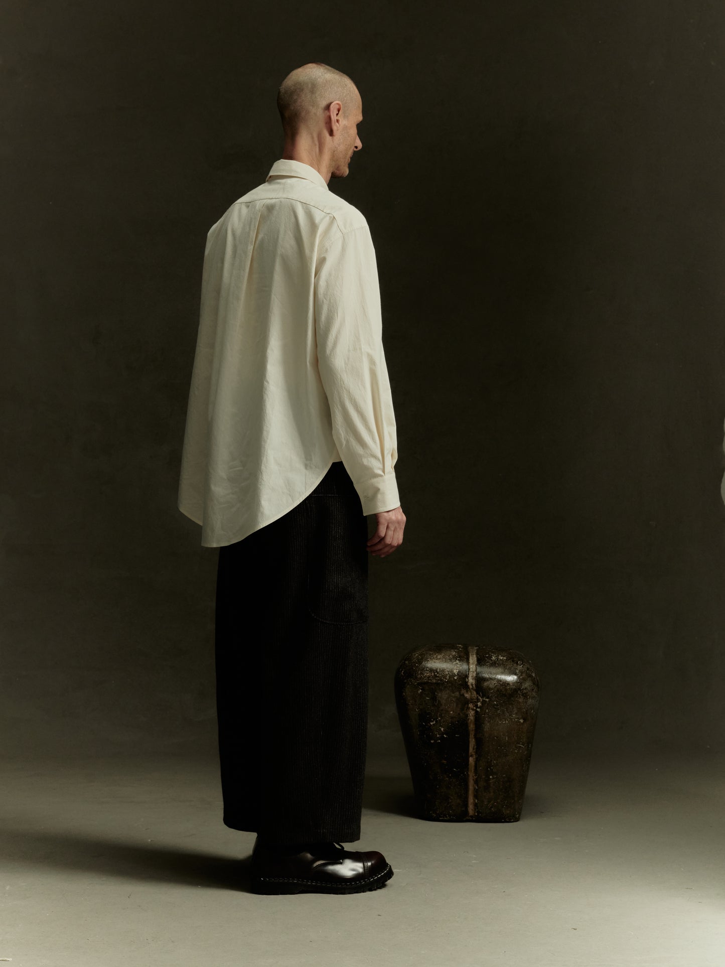Beaduc Shirt - Chalk Cotton