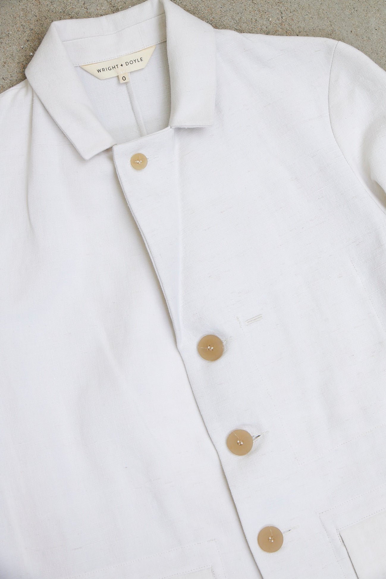 Gatherers Jacket - Repurposed French Linen