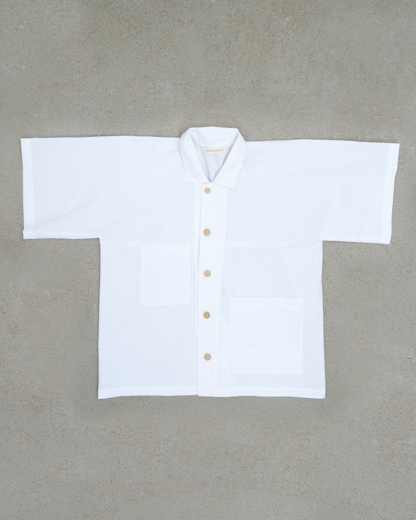 Camp Collar Shirt - White