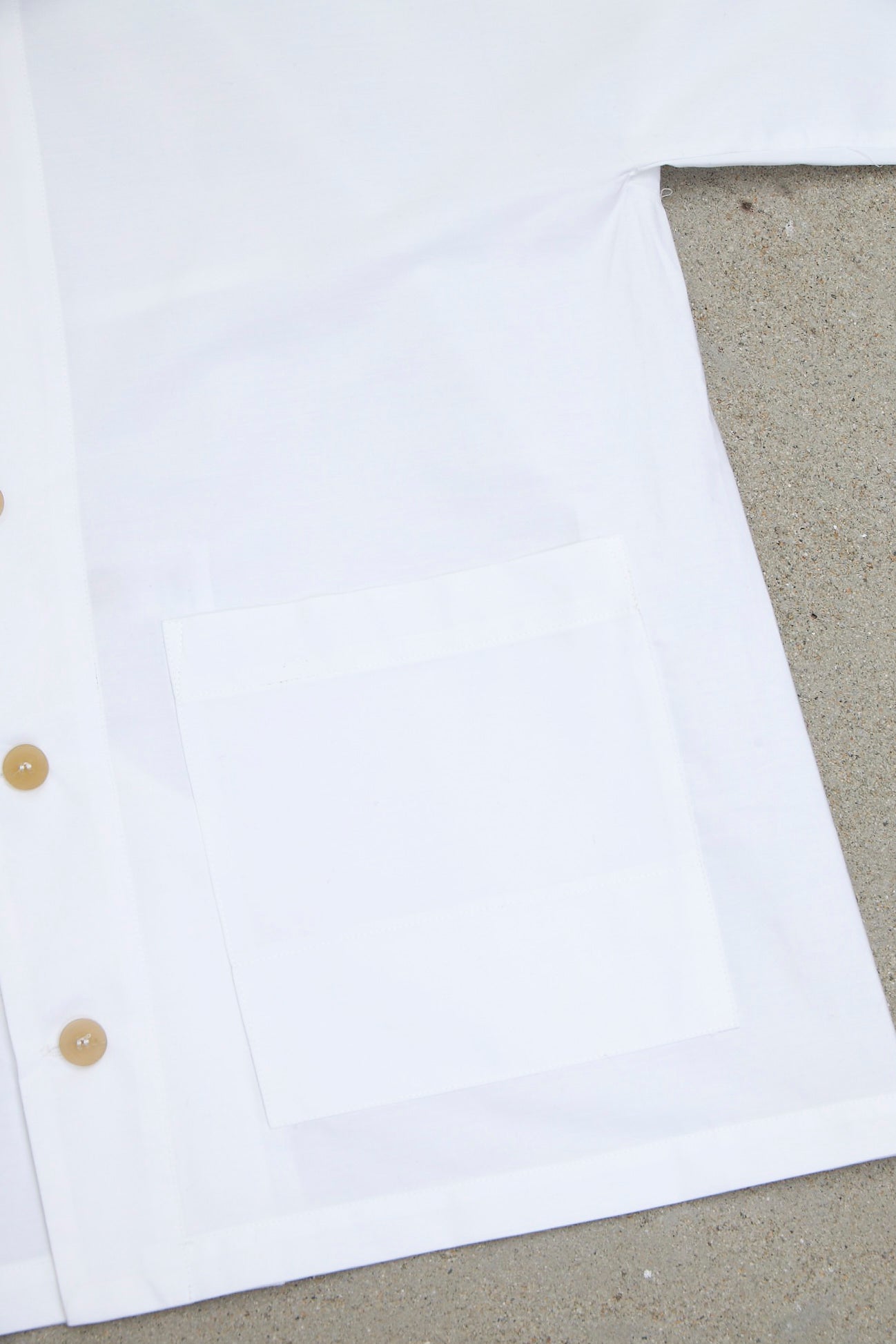 Camp Collar Shirt - White
