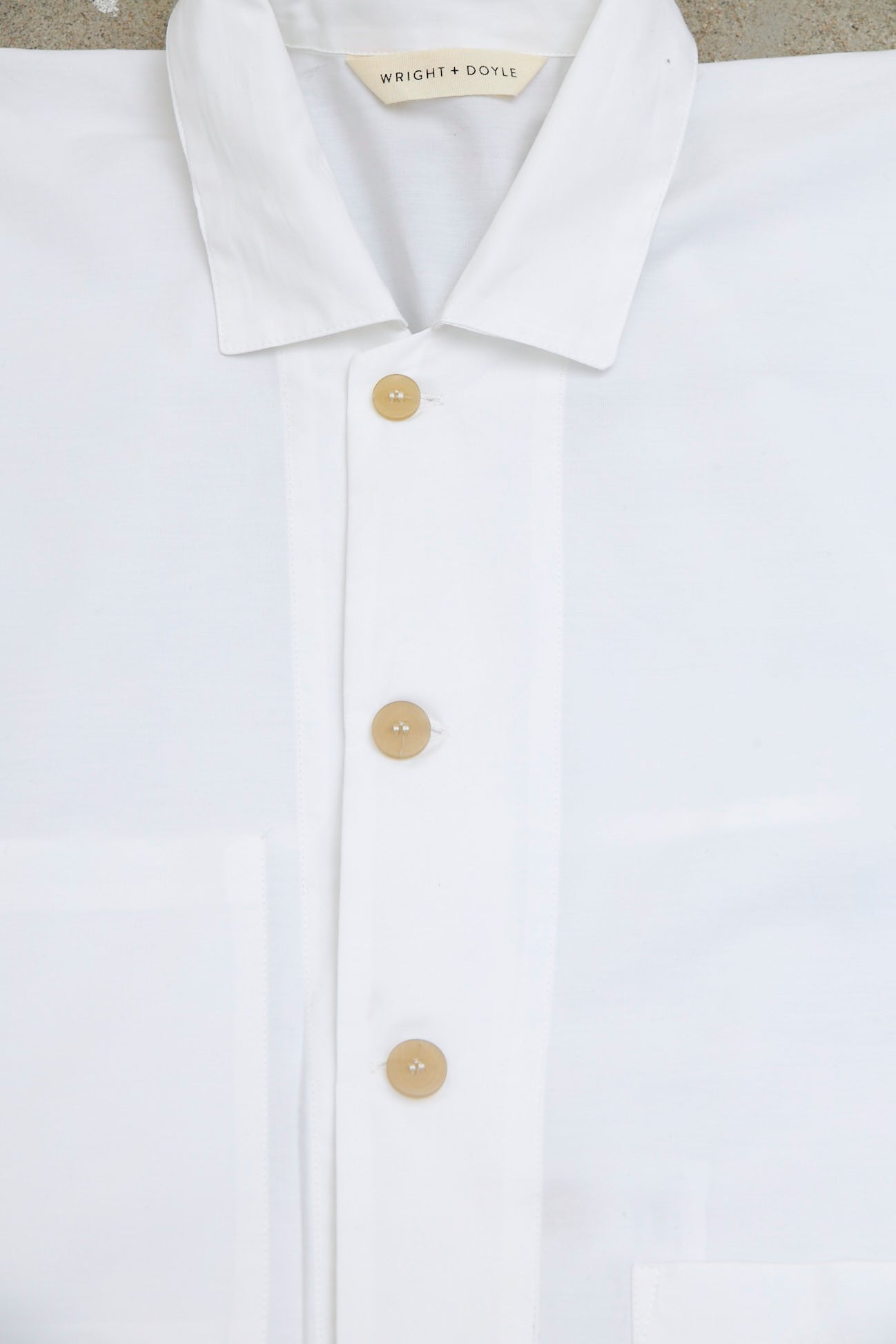 Camp Collar Shirt - White