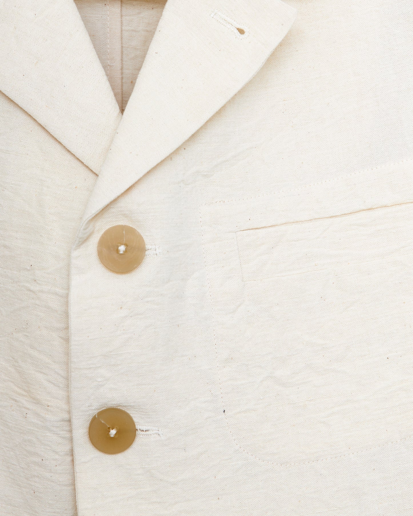 Tailored Jacket in Repurposed French Linen
