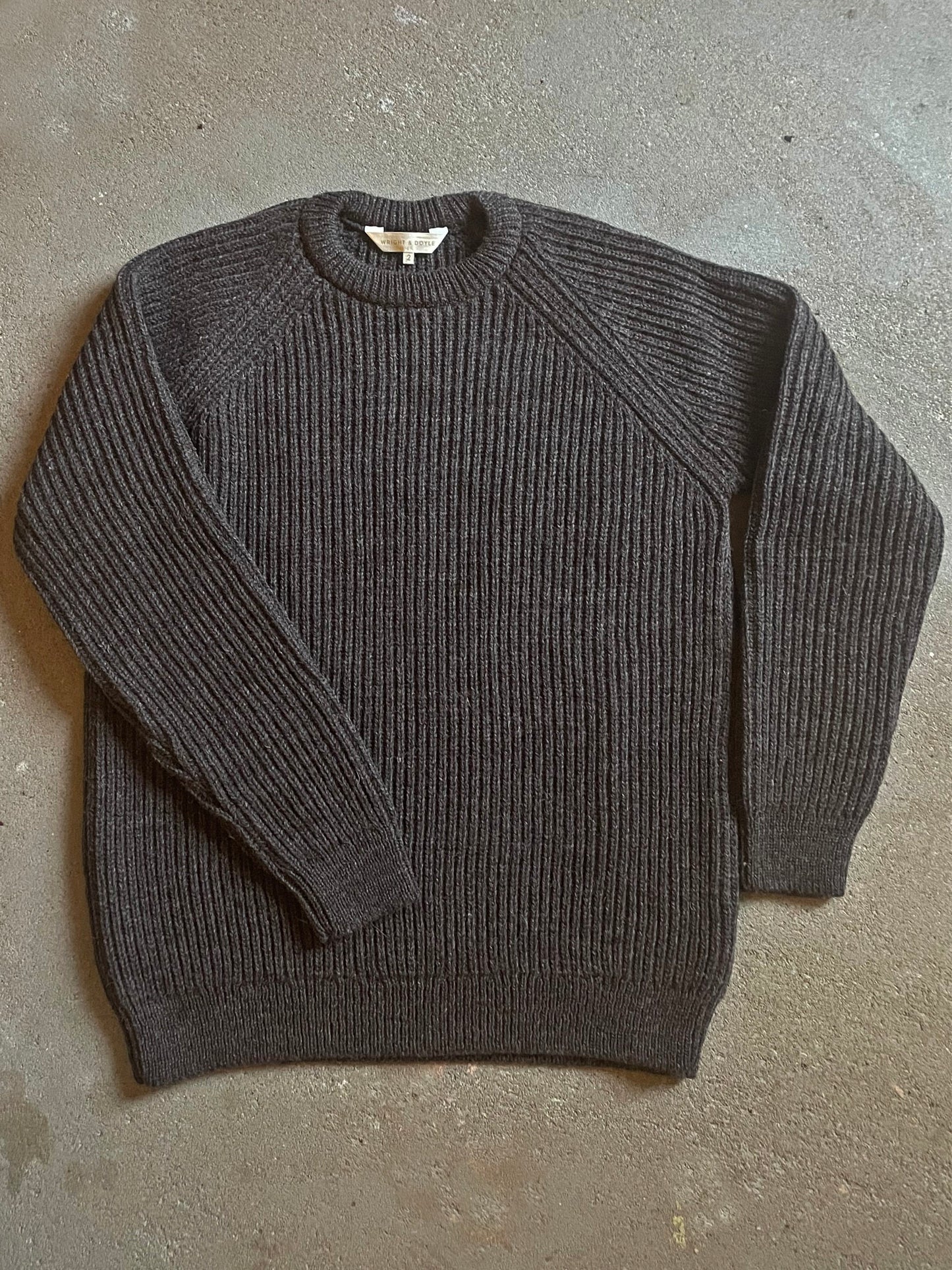Field Jumper - Bark Brown Wool