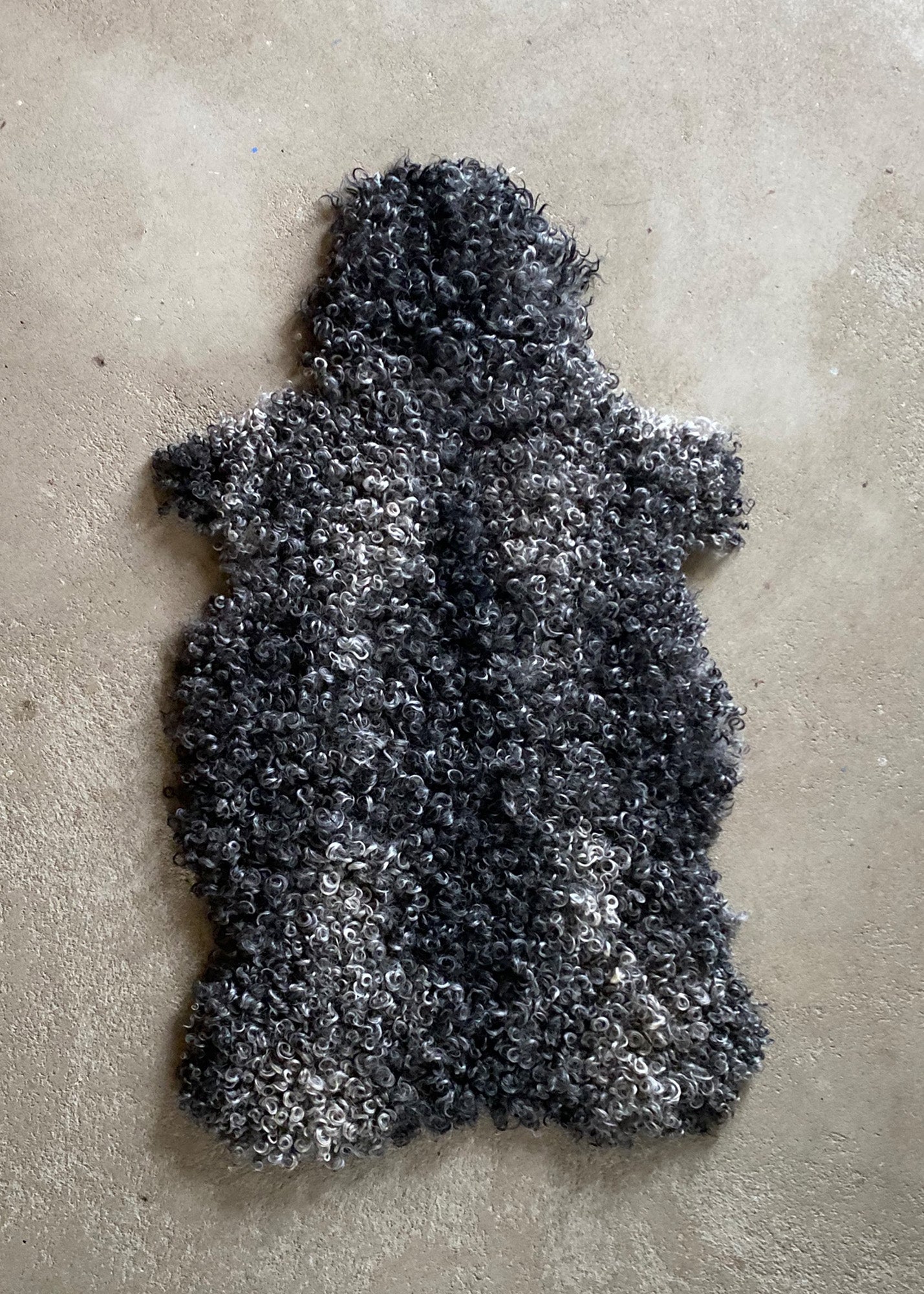Organic Gotland Sheepskin throw 2