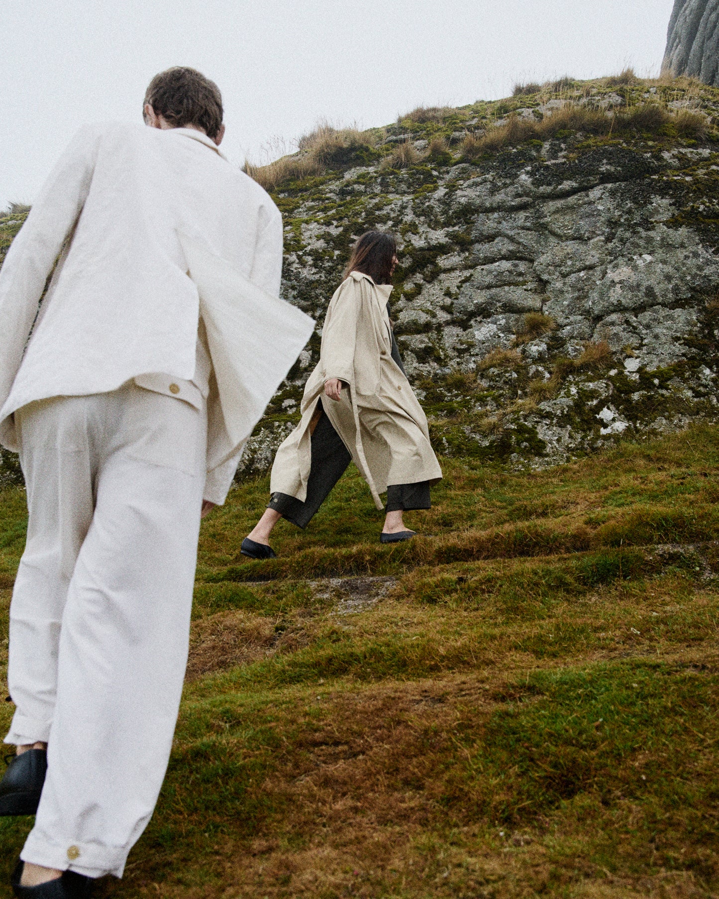 Leusdon Tailored Jacket - Repurposed French Linen