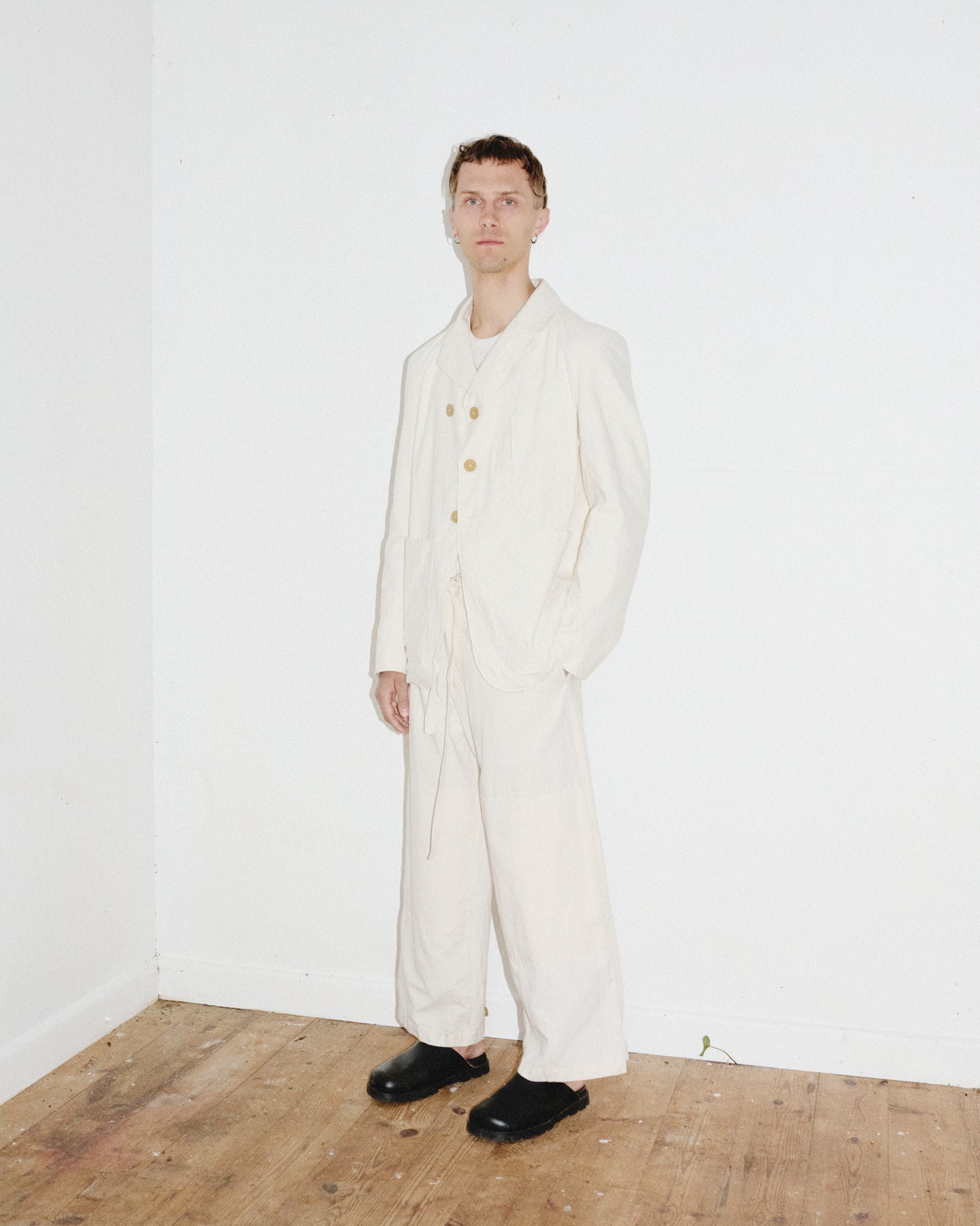 Haytor Trousers - Repurposed French Linen