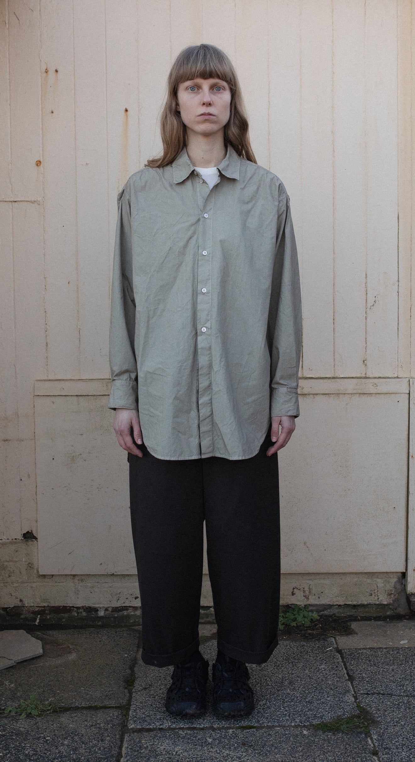 Arbour Shirt - Linden Green Cotton