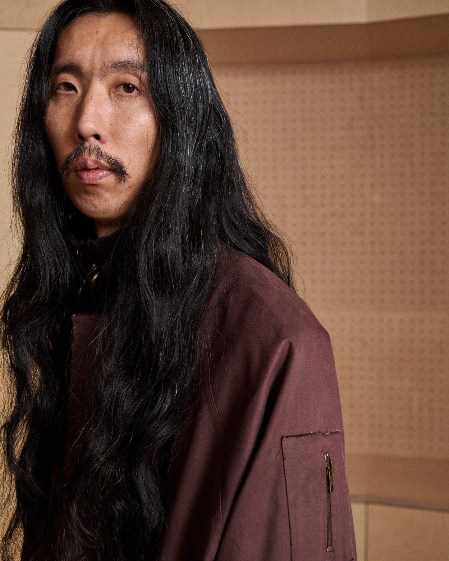 Dalta Jacket - Oxblood Cotton Twill - Pre Order