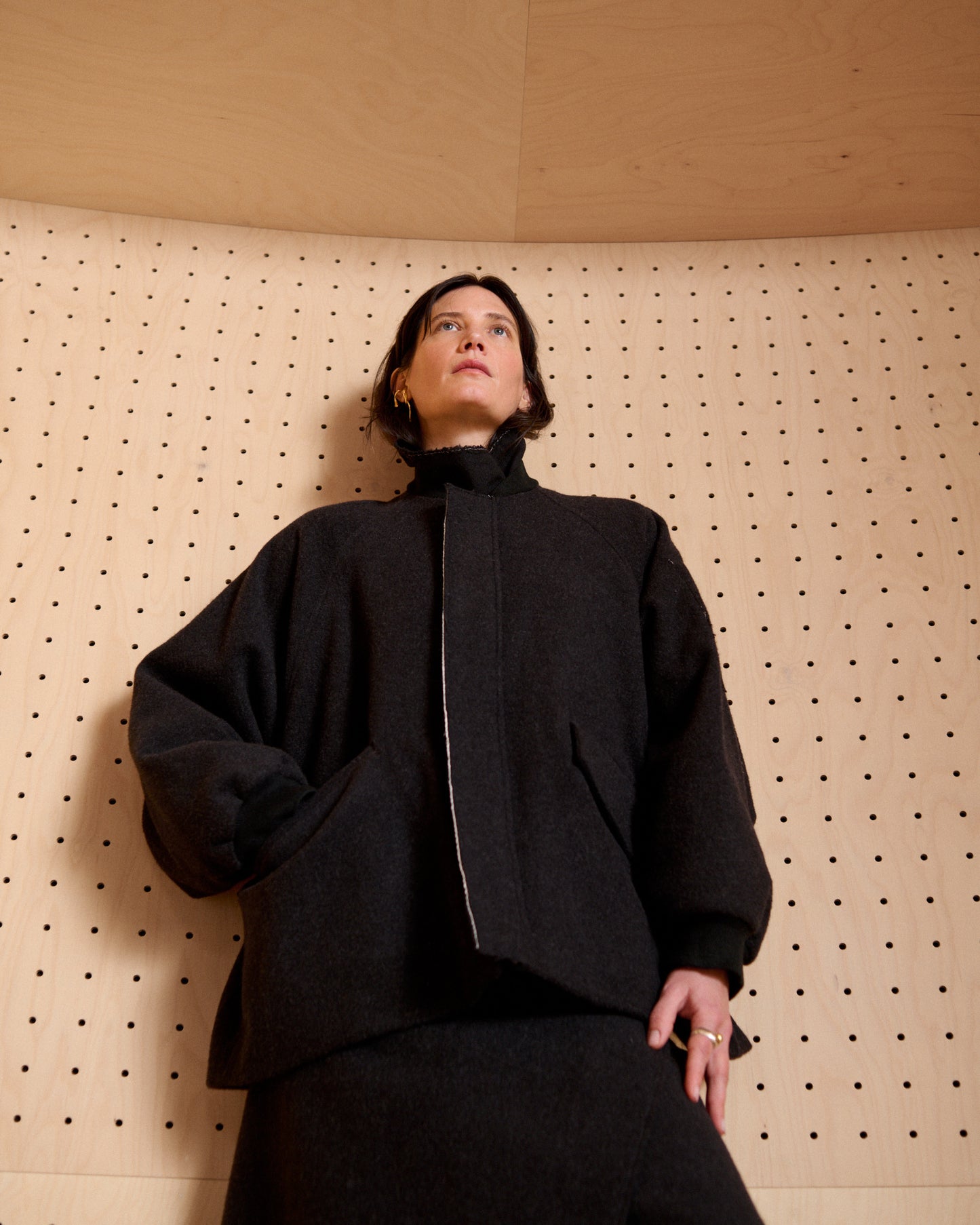 Dalta Jacket - Carbon Washed Wool - Pre Order