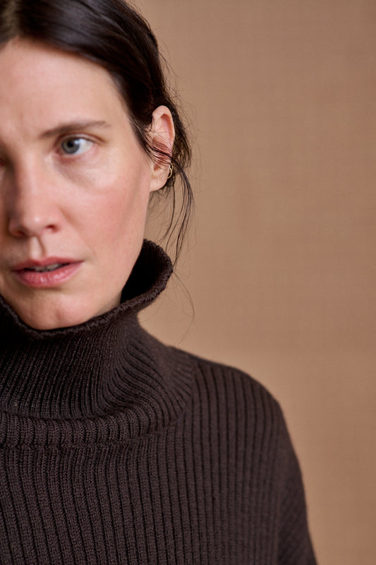 Atli Jumper - Cacao Wool - Pre Order