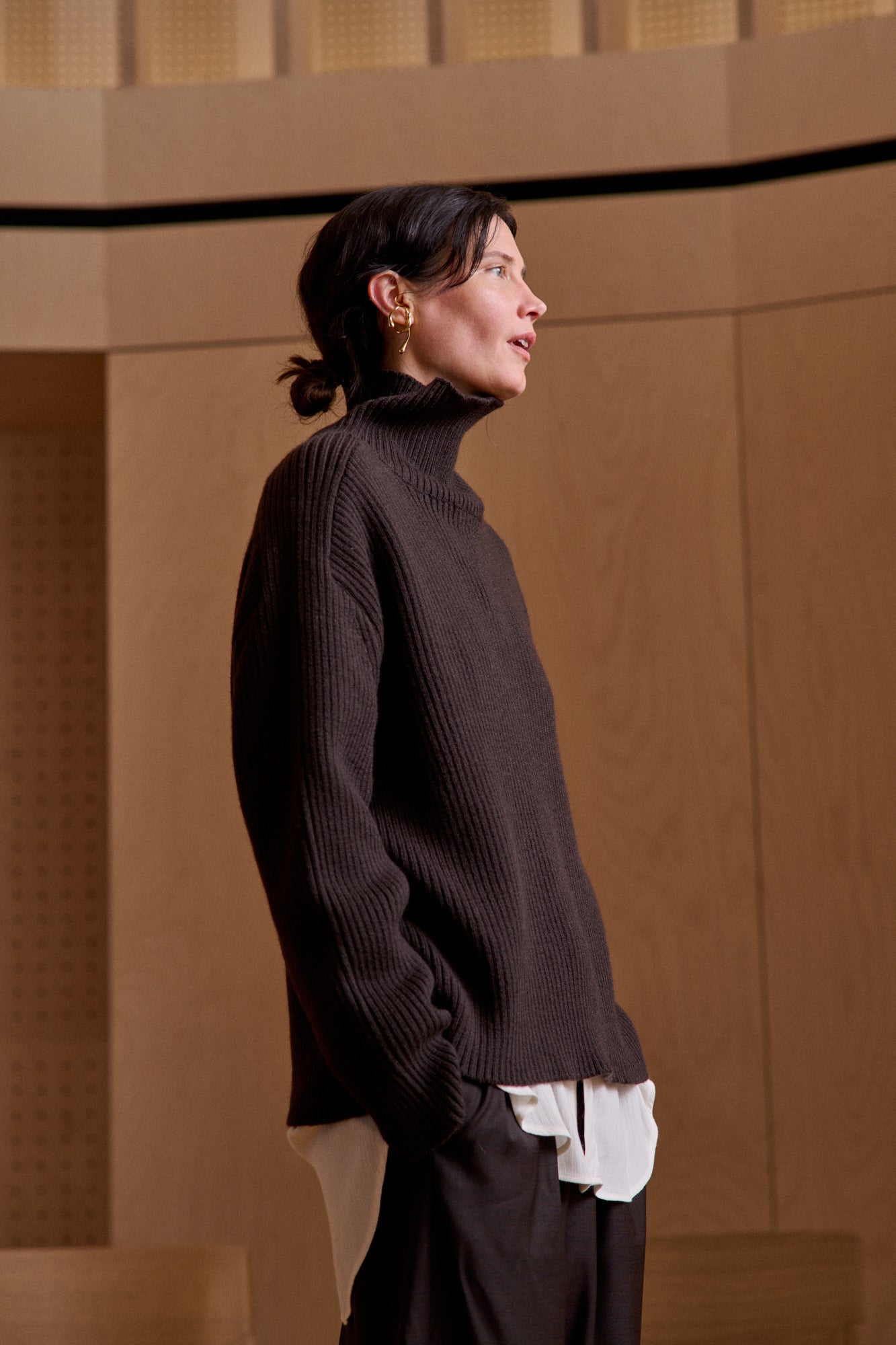 Atli Jumper - Cacao Wool - Pre Order