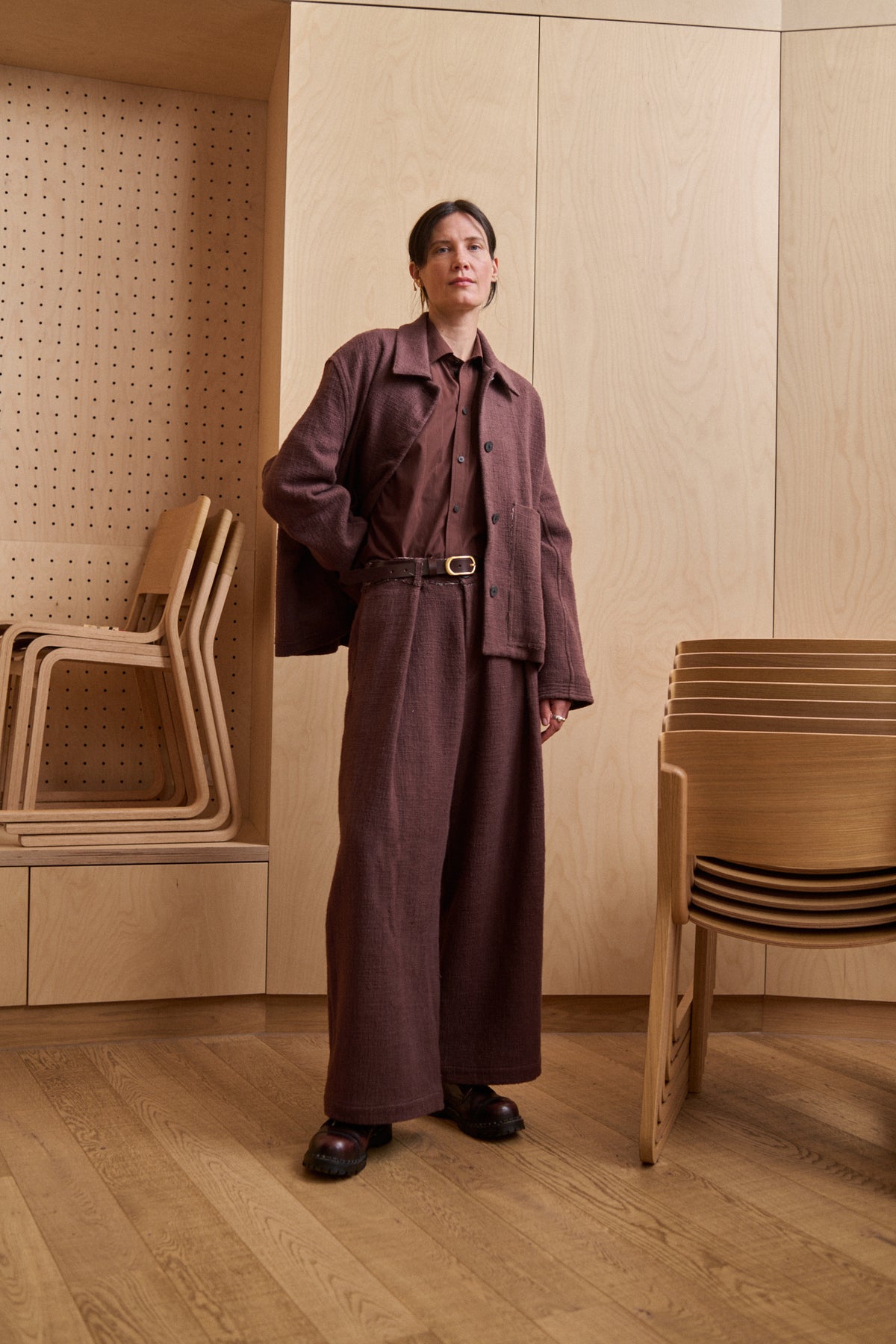 Athir Jacket - Mulberry Nettle & Yak Wool