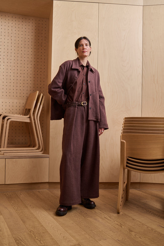 Athir Jacket - Mulberry Nettle & Yak Wool