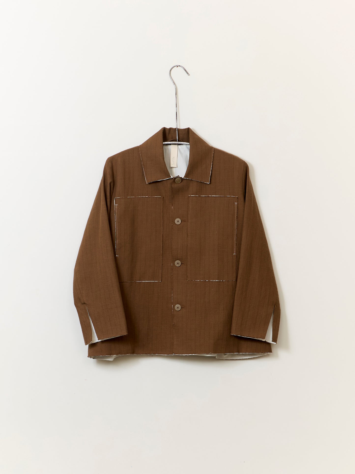 Tolmen Jacket - Ochre Pinstripe