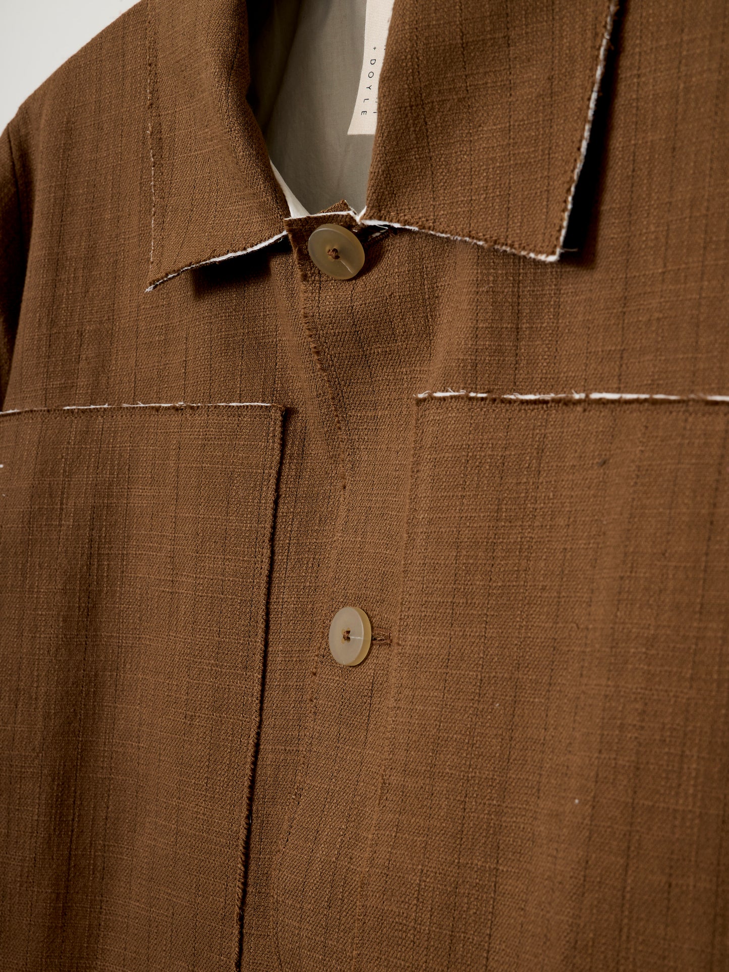 Tolmen Jacket - Ochre Pinstripe