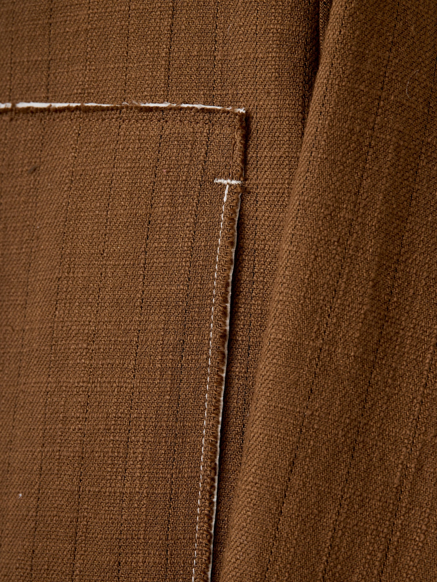 Tolmen Jacket - Ochre Pinstripe