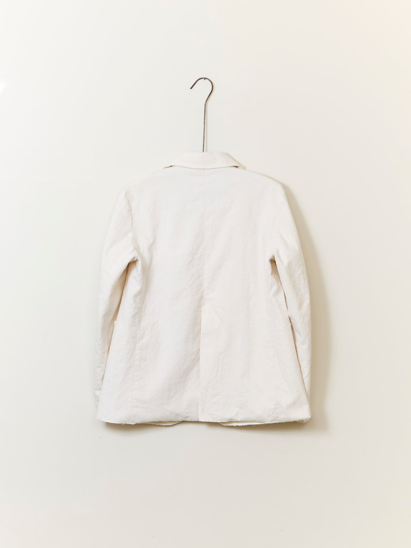 Leusdon Tailored Jacket - Repurposed French Linen