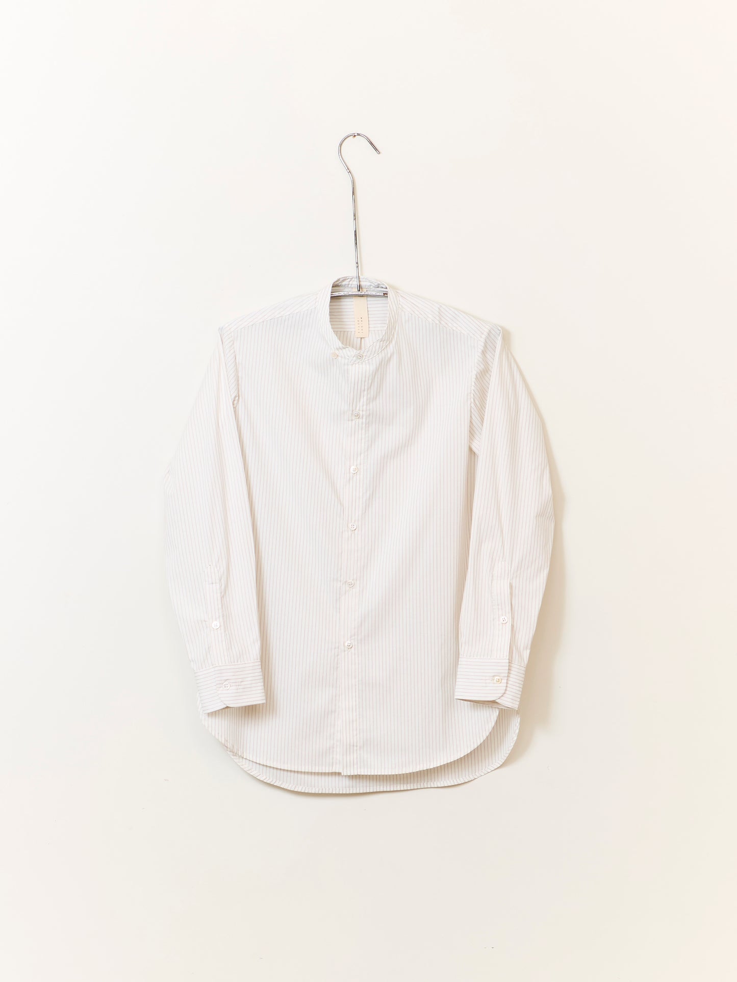 Rowden Shirt - Chalk Brick Pinstripe