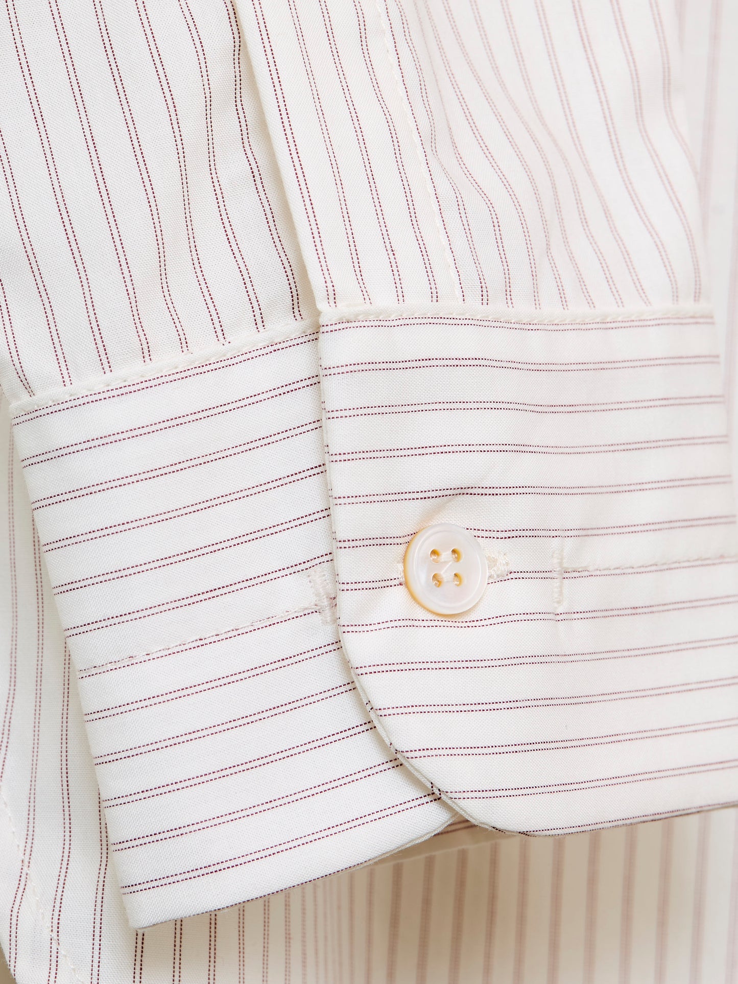 Rowden Shirt - Chalk Brick Pinstripe