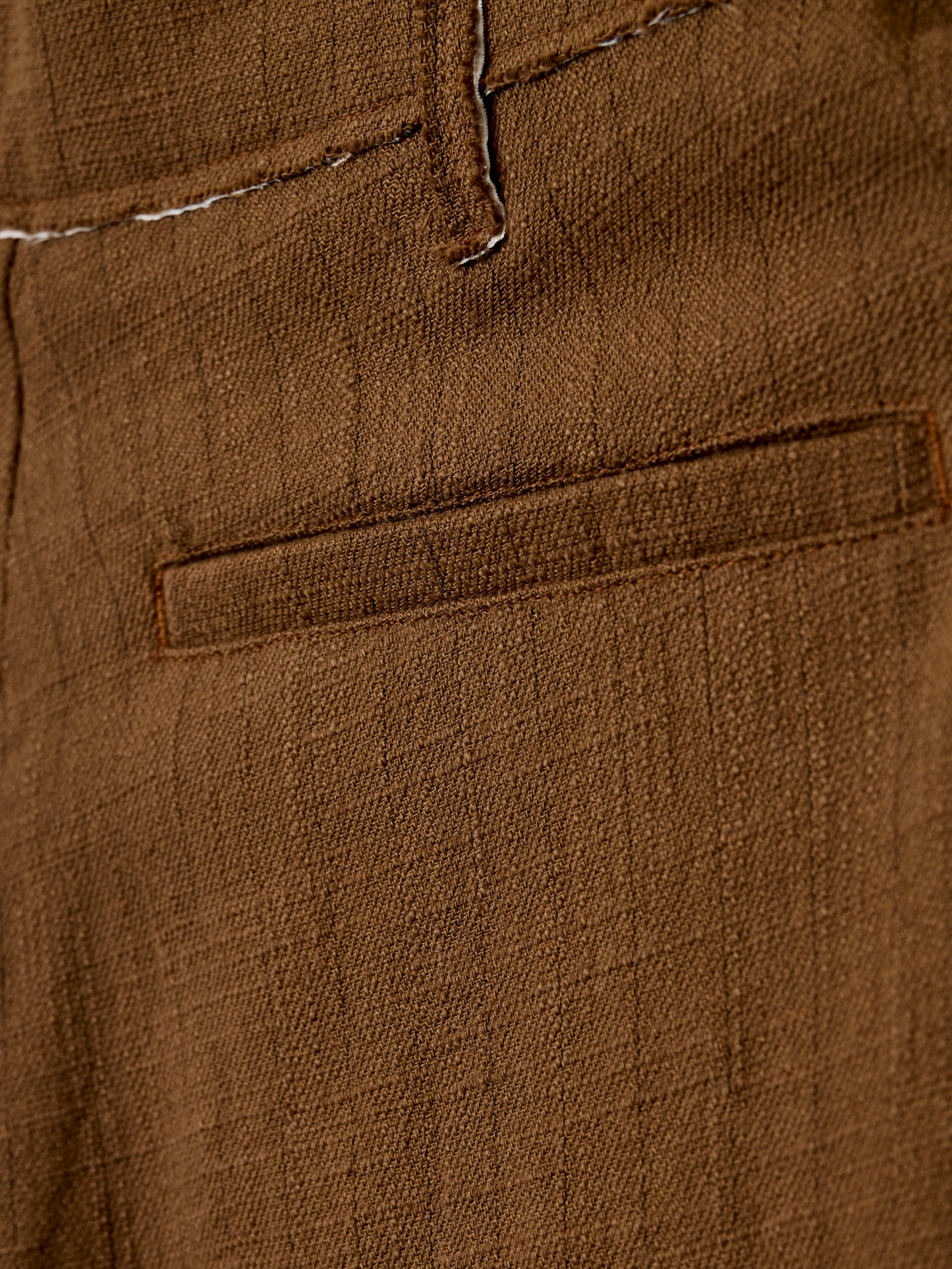 Kassel Trousers - Ochre Pinstripe