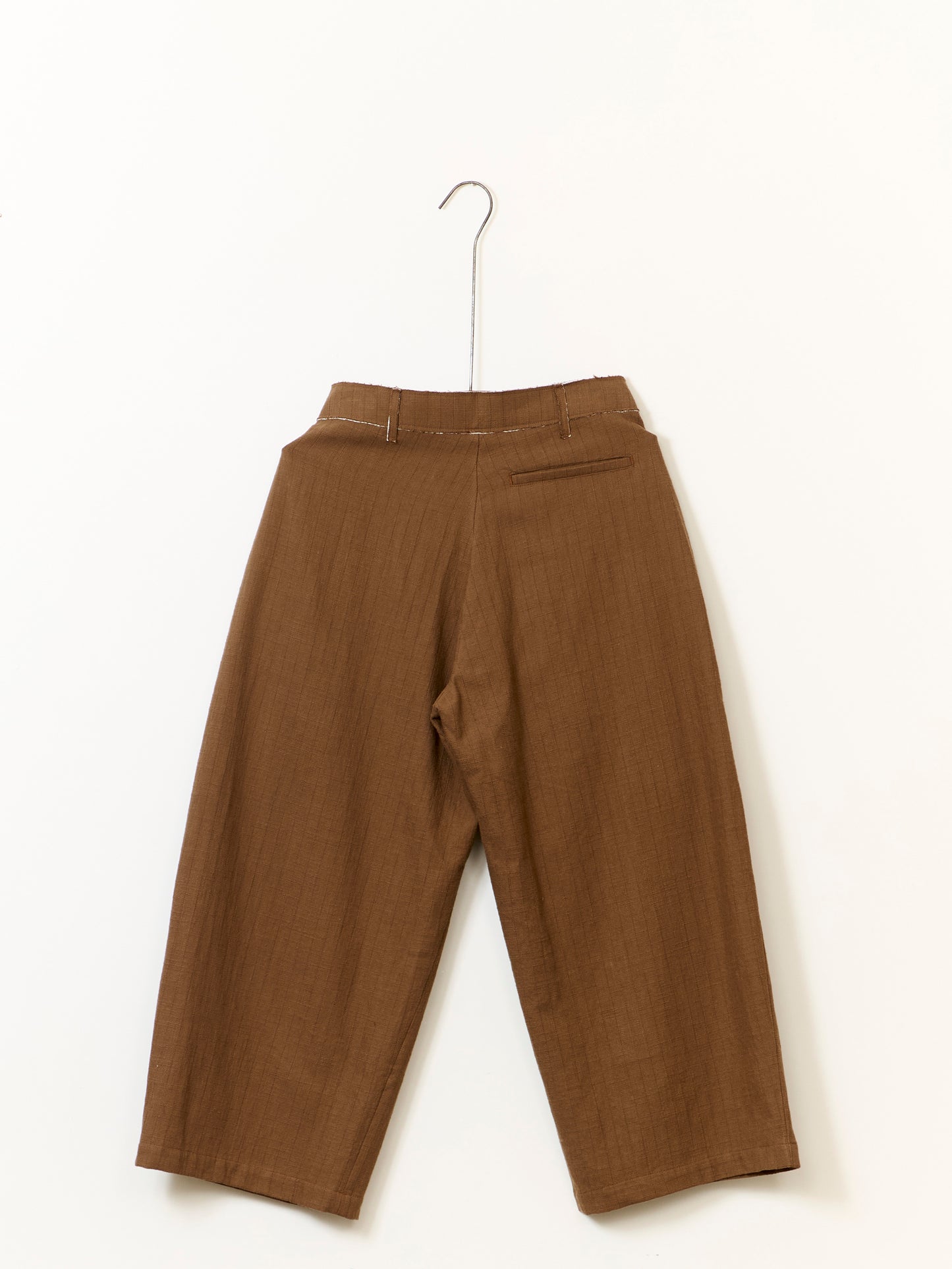 Kassel Trousers - Ochre Pinstripe