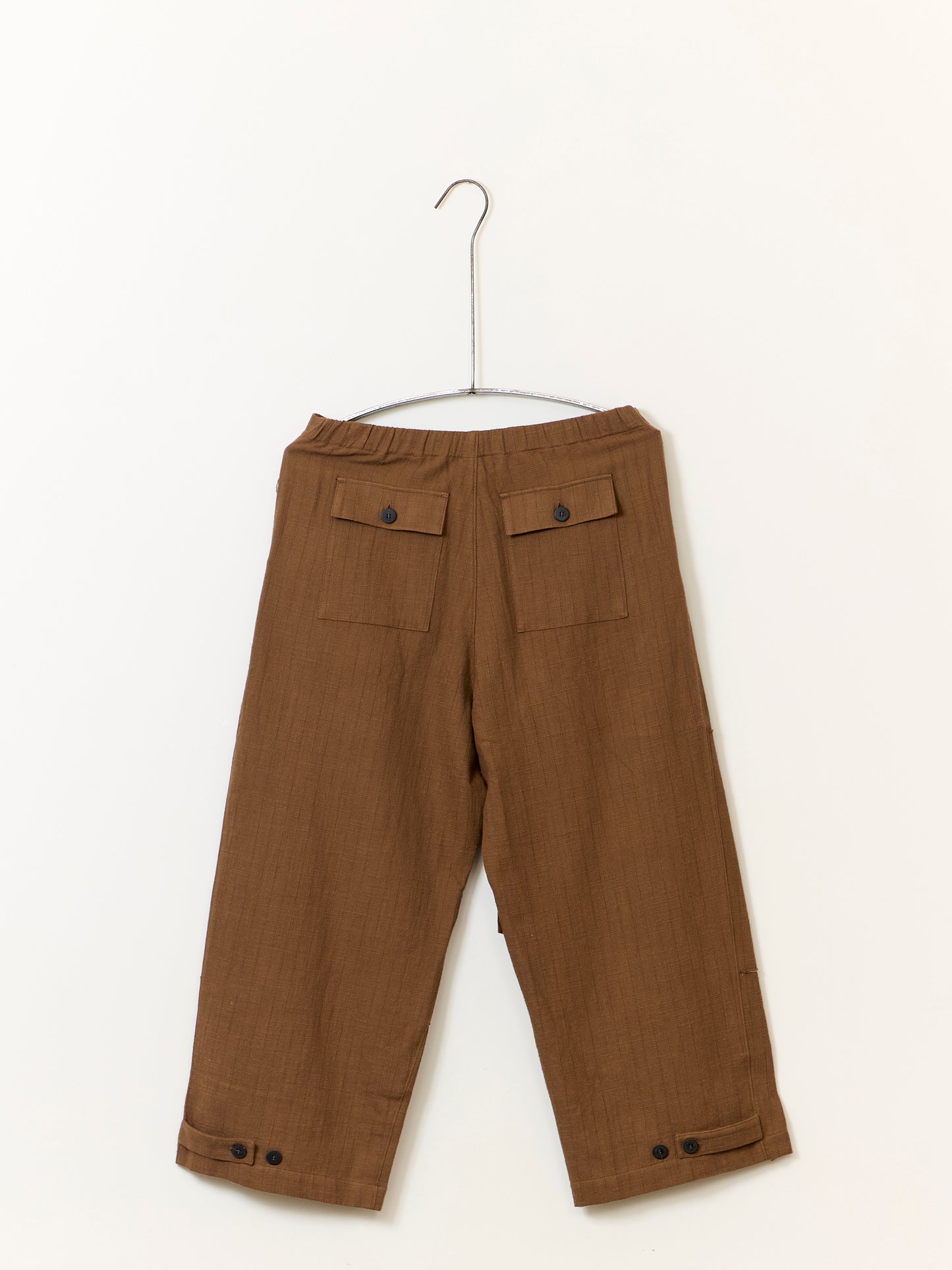 Haytor Trousers - Ochre Pinstripe