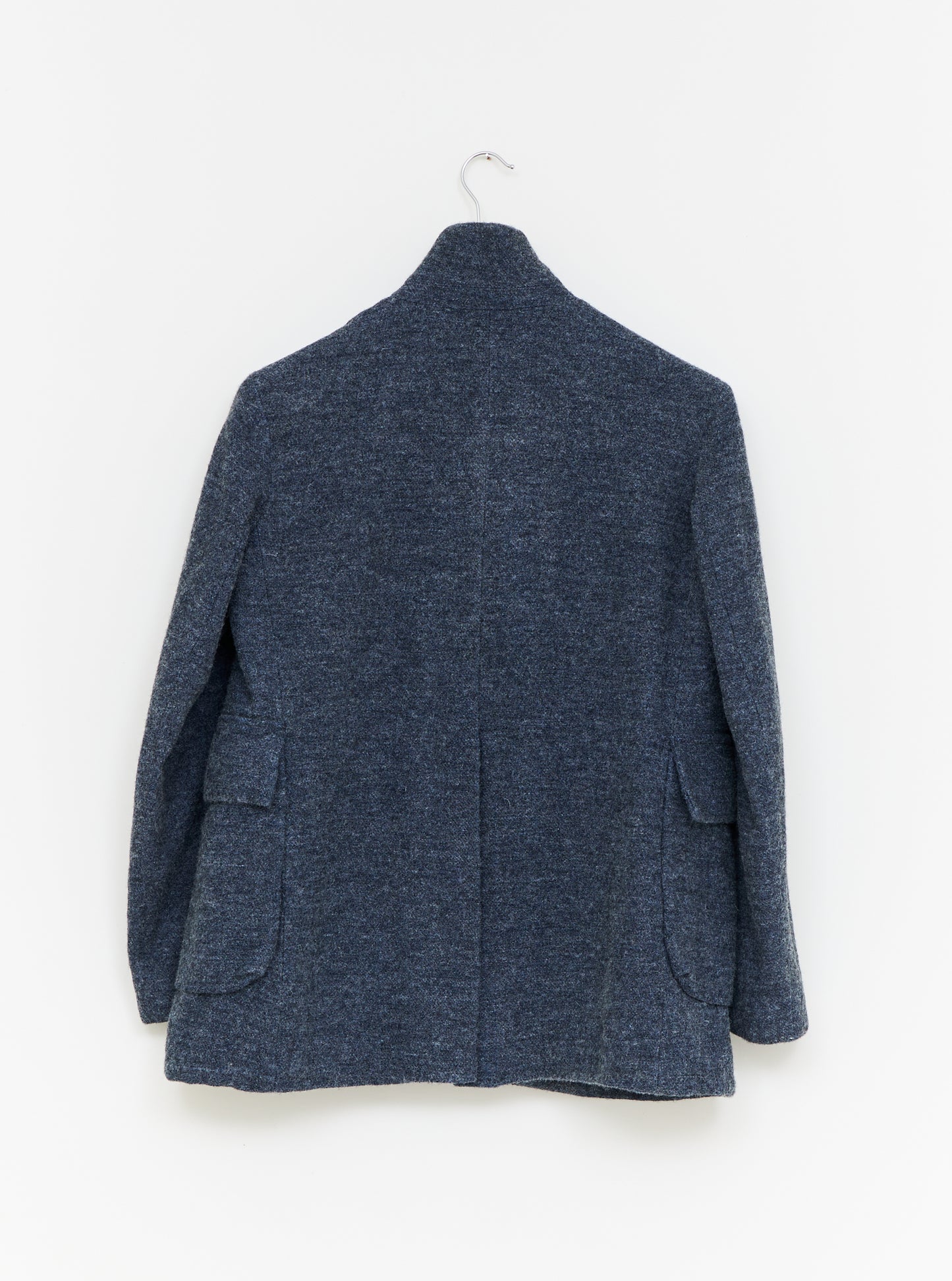 5 Pocket Jacket - Indigo Wool & Cotton
