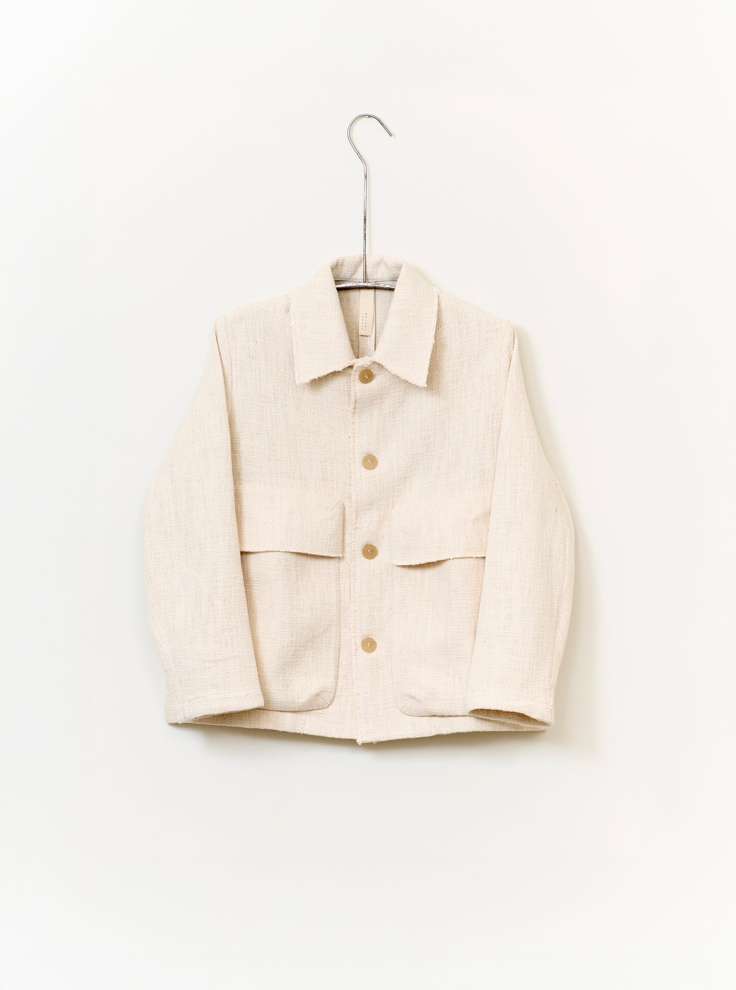 Beuys Pocket Jacket - Alabaster Yak & Nettle