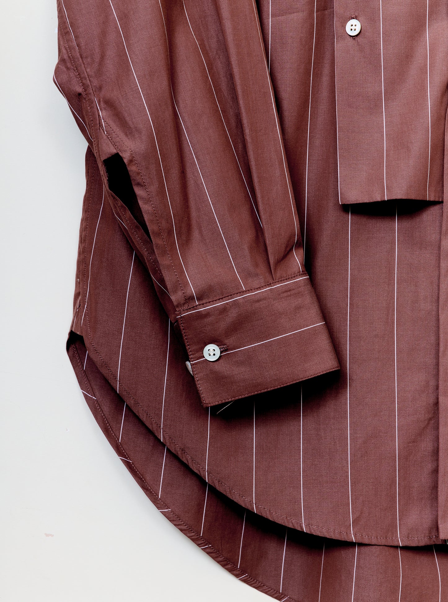 Beaduc Shirt - Pompeian Stripe Cotton
