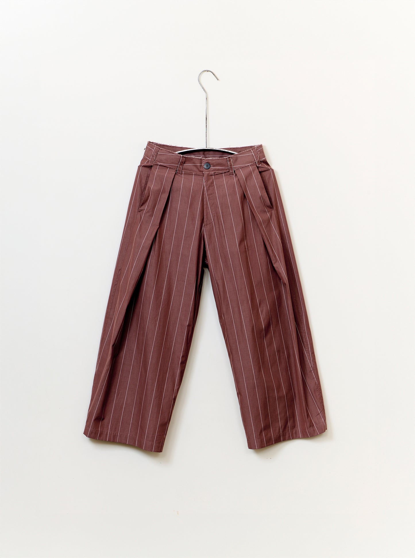 Kassel Trousers - Pompeian Stripe Cotton
