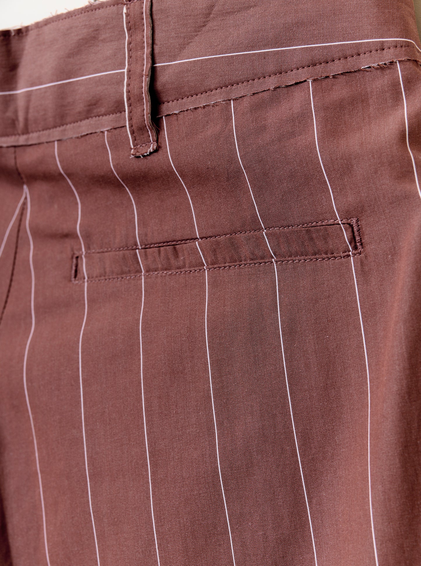 Kassel Trousers - Pompeian Stripe Cotton