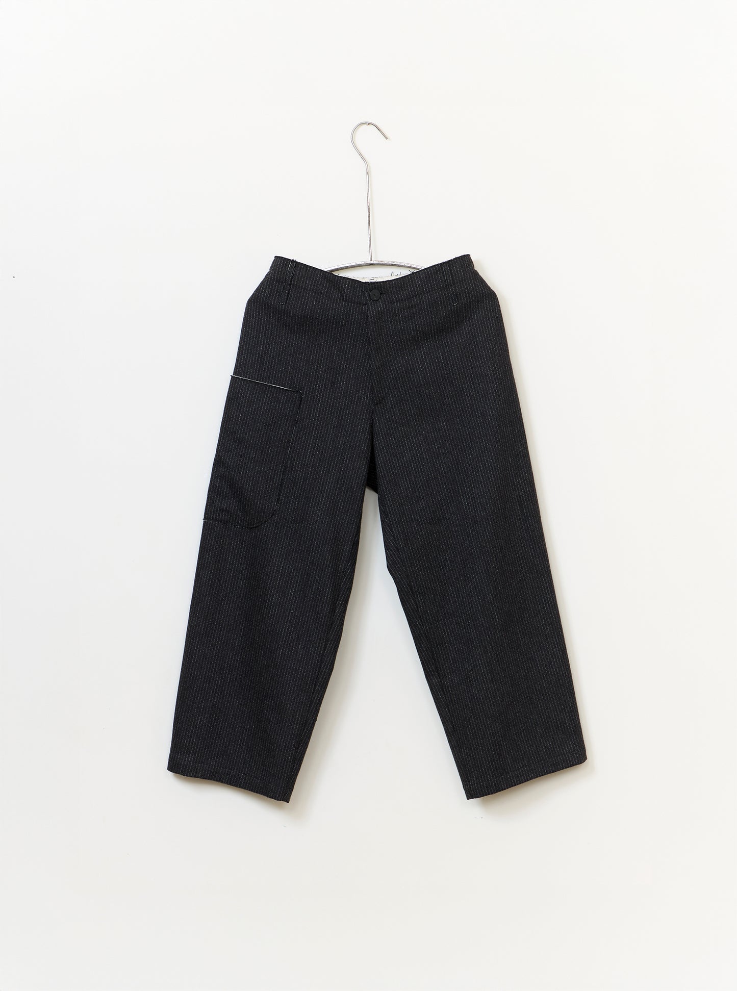Wilhelm Trousers - Cacao Pinstripe Wool