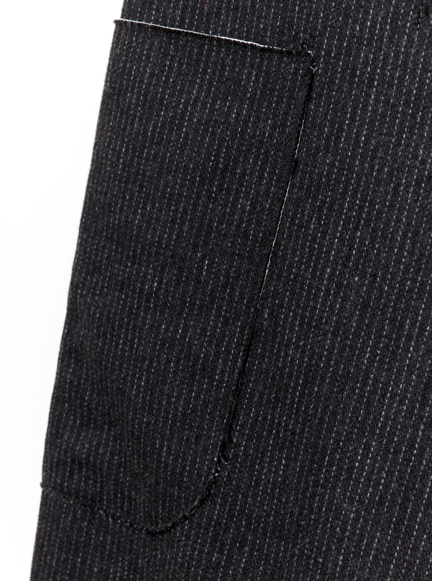 Wilhelm Trousers - Cacao Pinstripe Wool