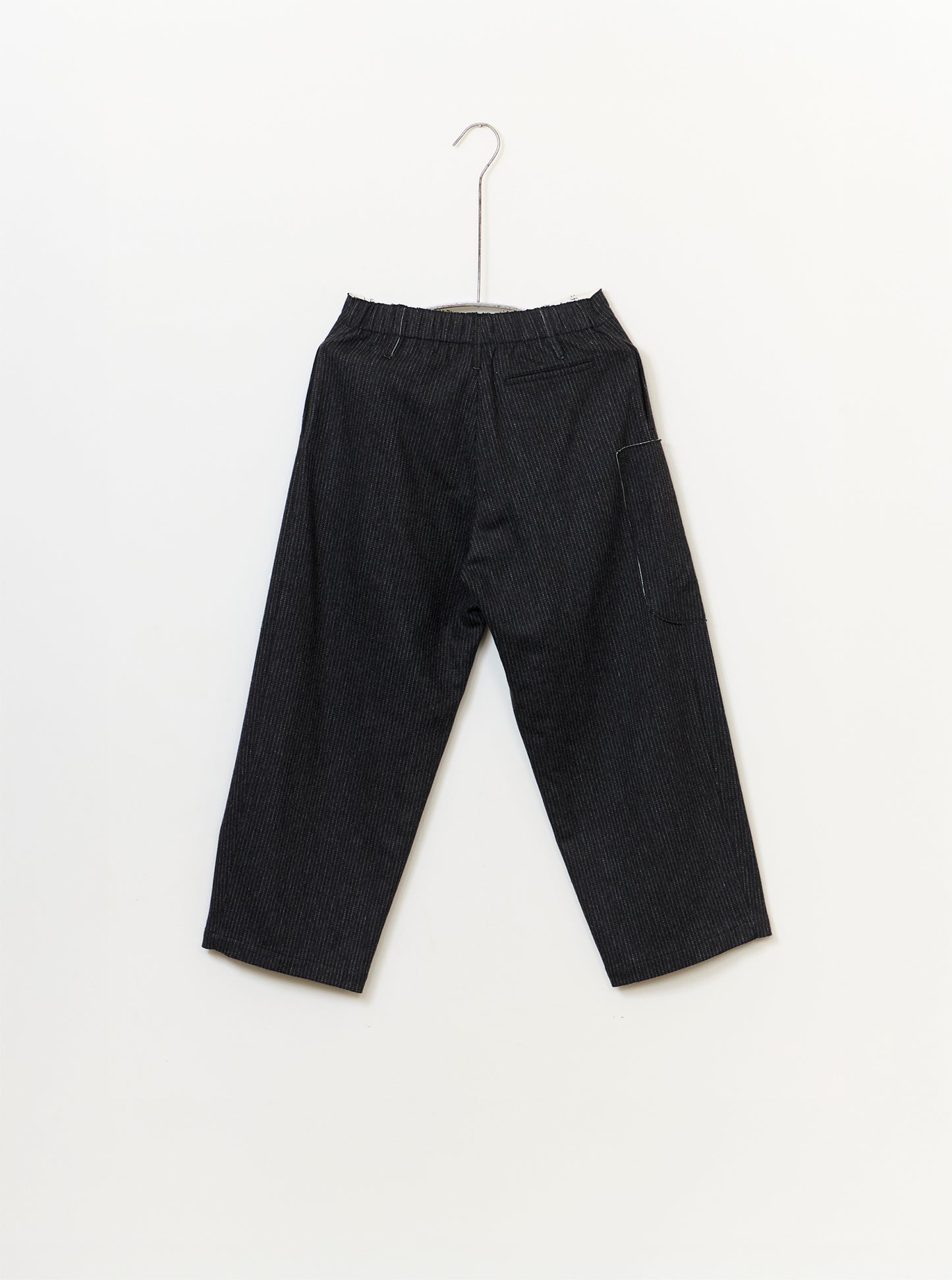 Wilhelm Trousers - Cacao Pinstripe Wool