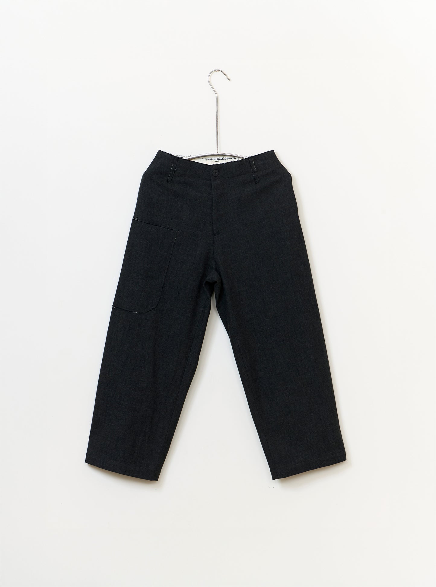 Wilhelm Trousers - Alga Green Wool Cotton Twill