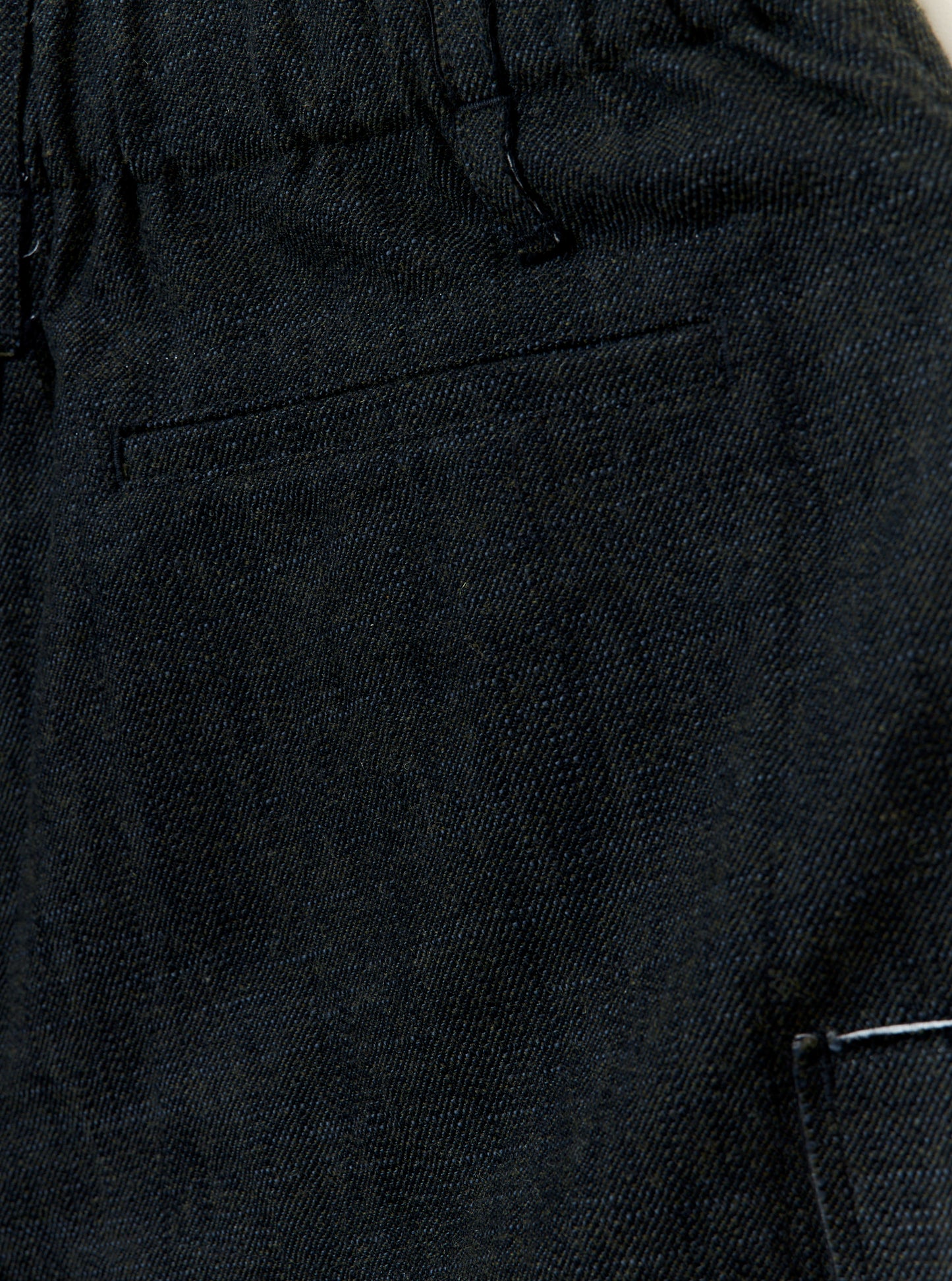 Wilhelm Trousers - Alga Green Wool Cotton Twill