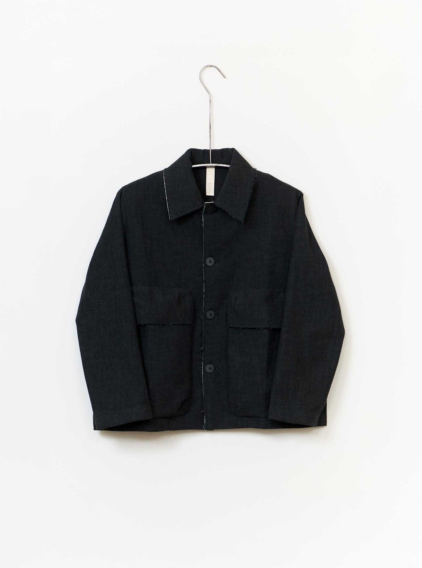 Beuys Pocket Jacket - Alga Green Wool Cotton Twill