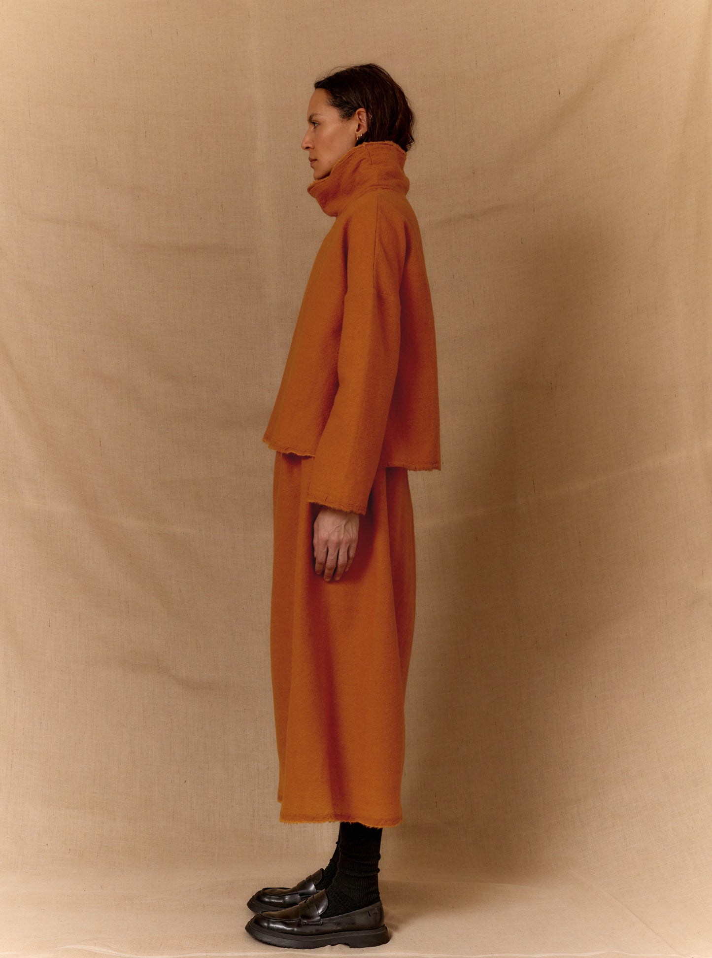 Geant Skirt - Saffron Wool