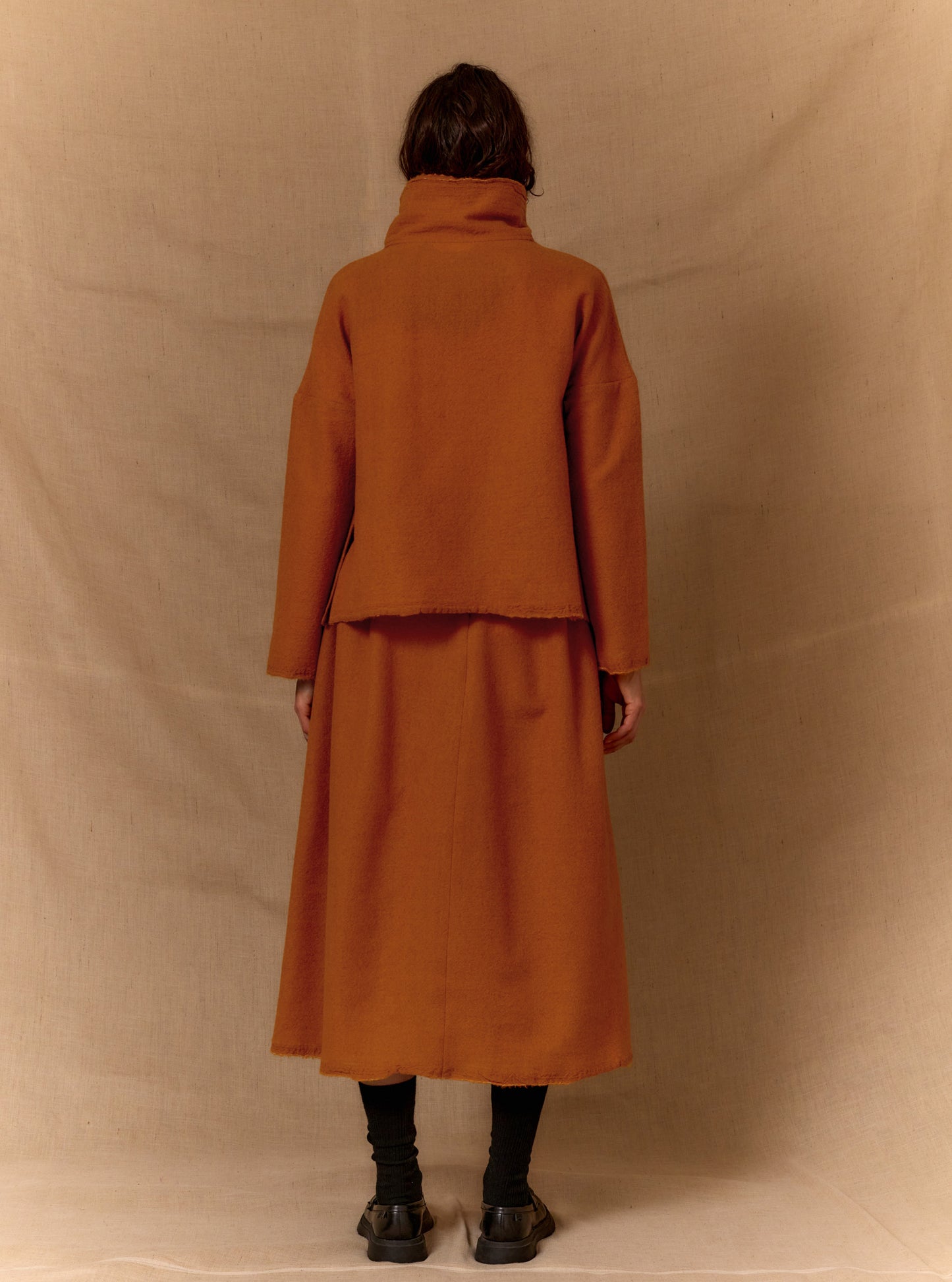 Geant Skirt - Saffron Wool