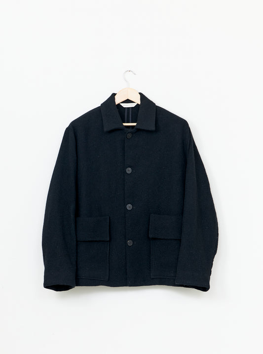 Baptiste Jacket - Ebony Wool